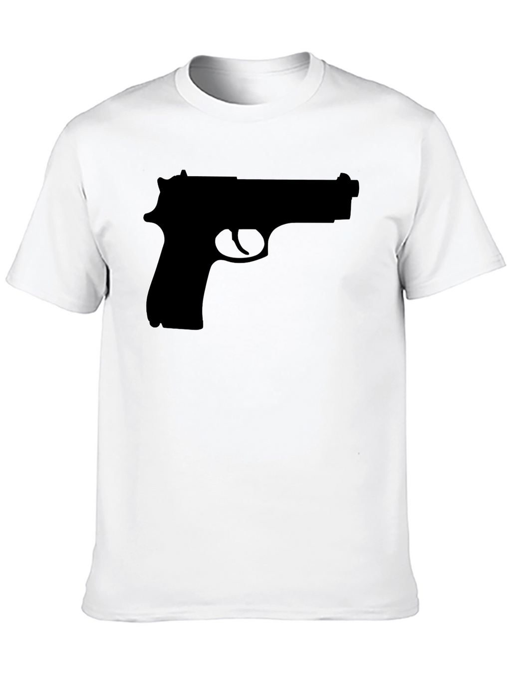 Black Pistol Graphic Tee - Mens