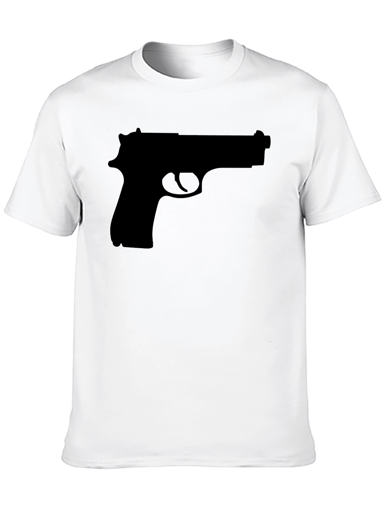 Black Pistol Graphic Tee - Mens