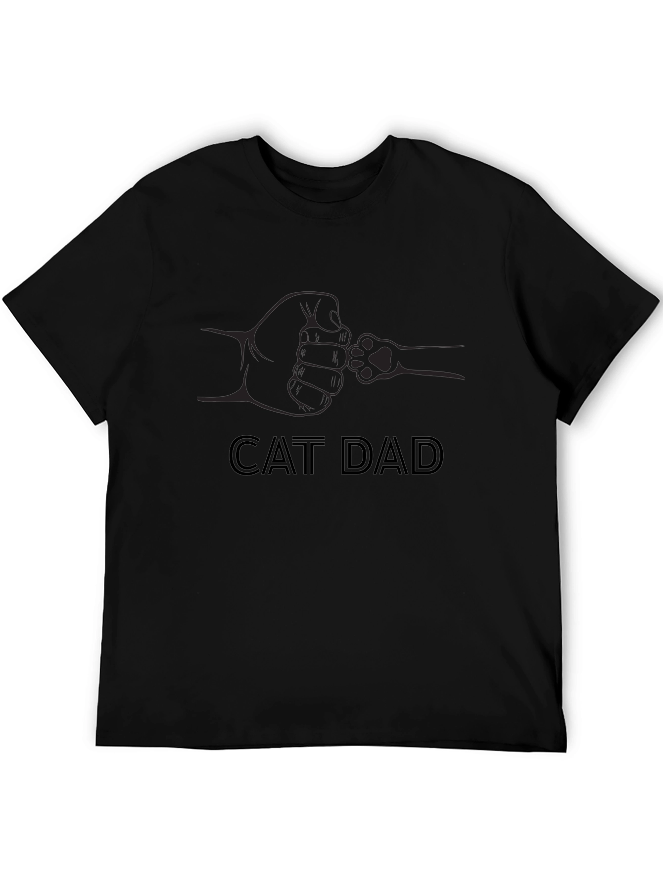 Cat Dad Graphic T-Shirt