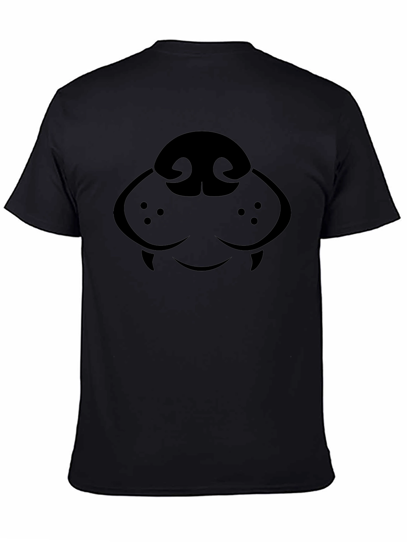 Dog Snout Graphic Tee - Black