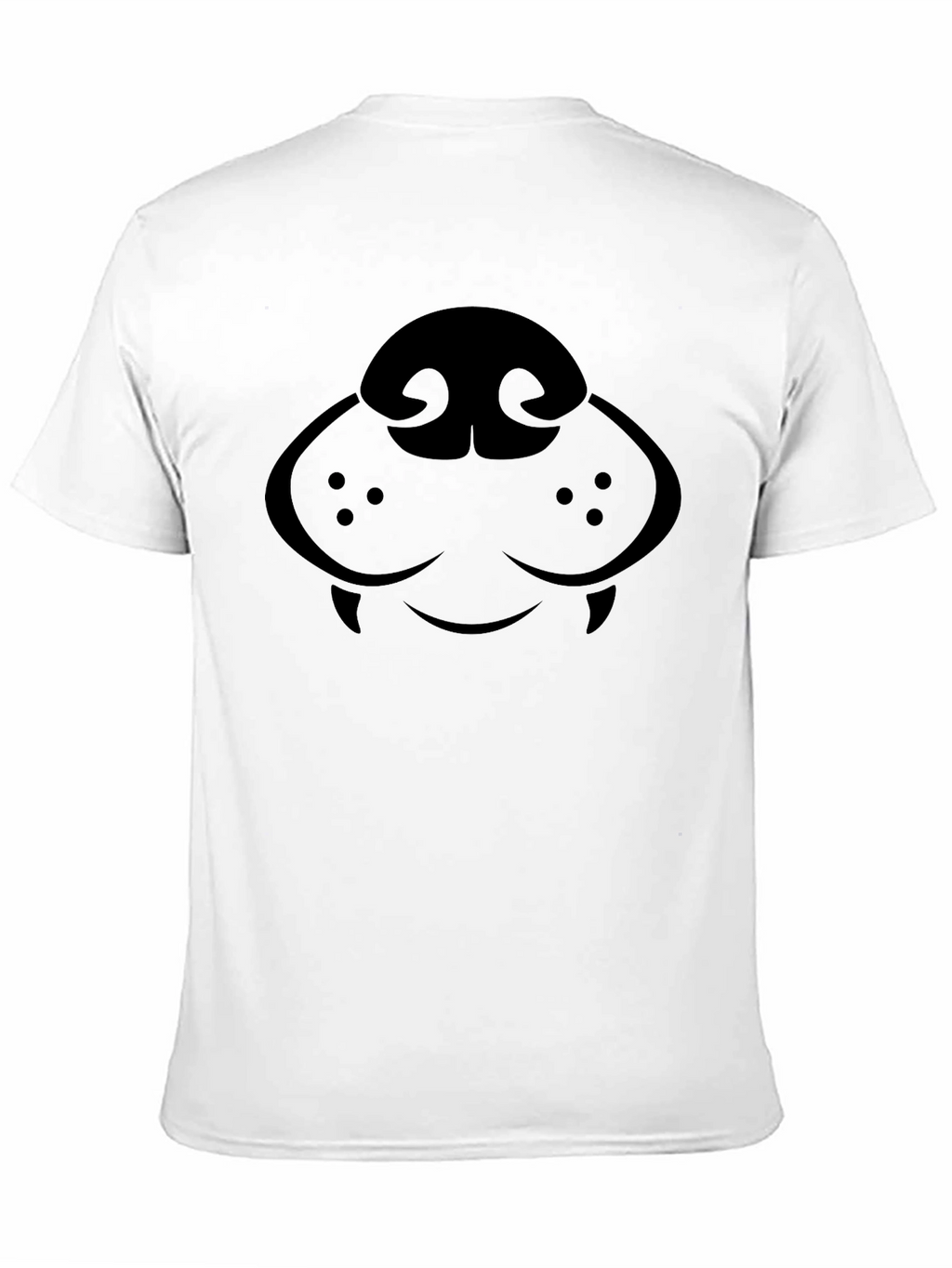 Dog Snout Graphic Tee - Black