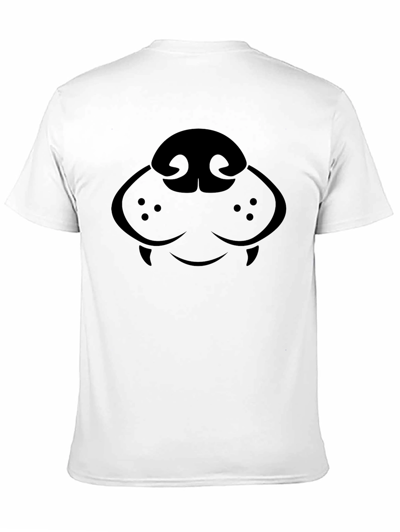 Dog Snout Graphic Tee - Black
