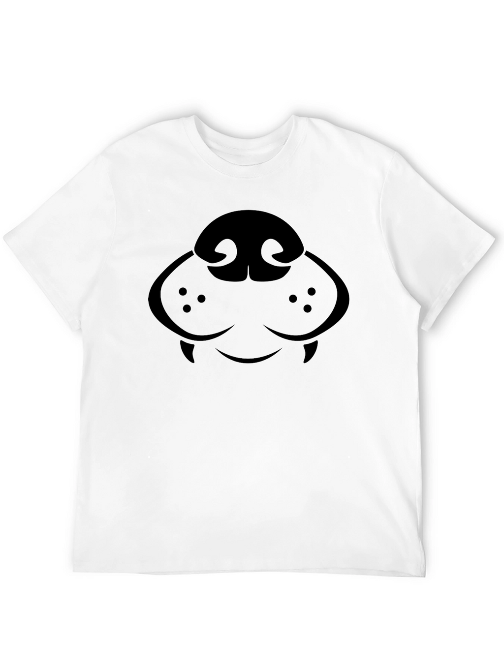 Dog Snout Graphic Tee - Black