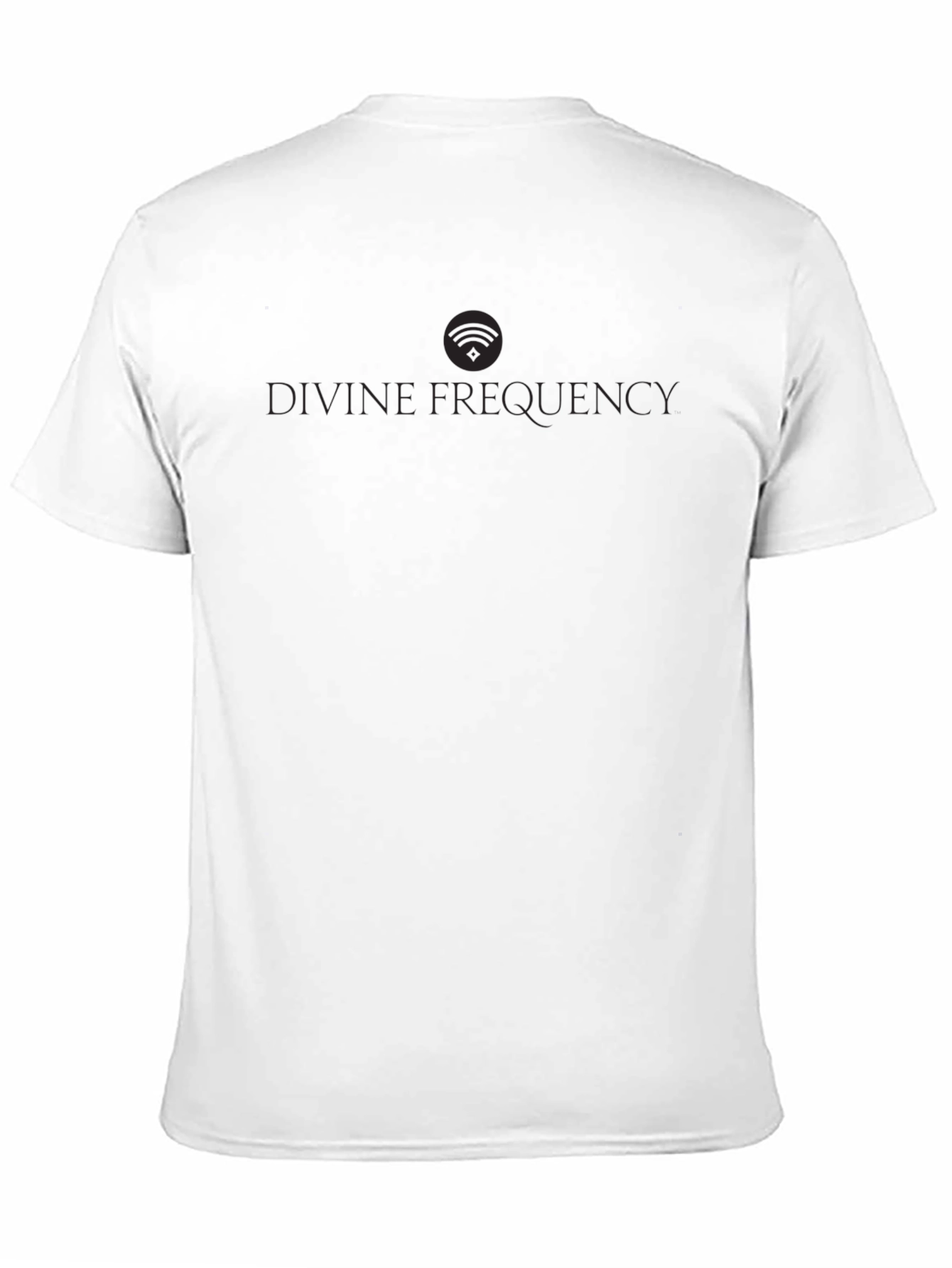 Divine Frequency Black T-Shirt - Stylish & Comfortable