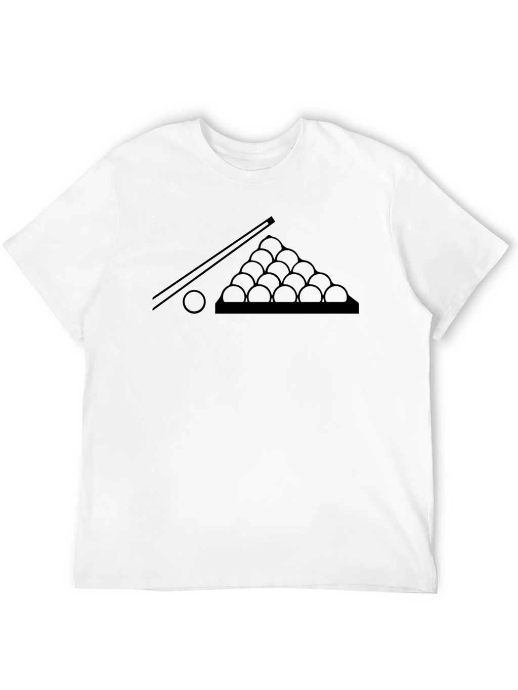 Cool Billiards T-Shirt - Black Graphic Tee