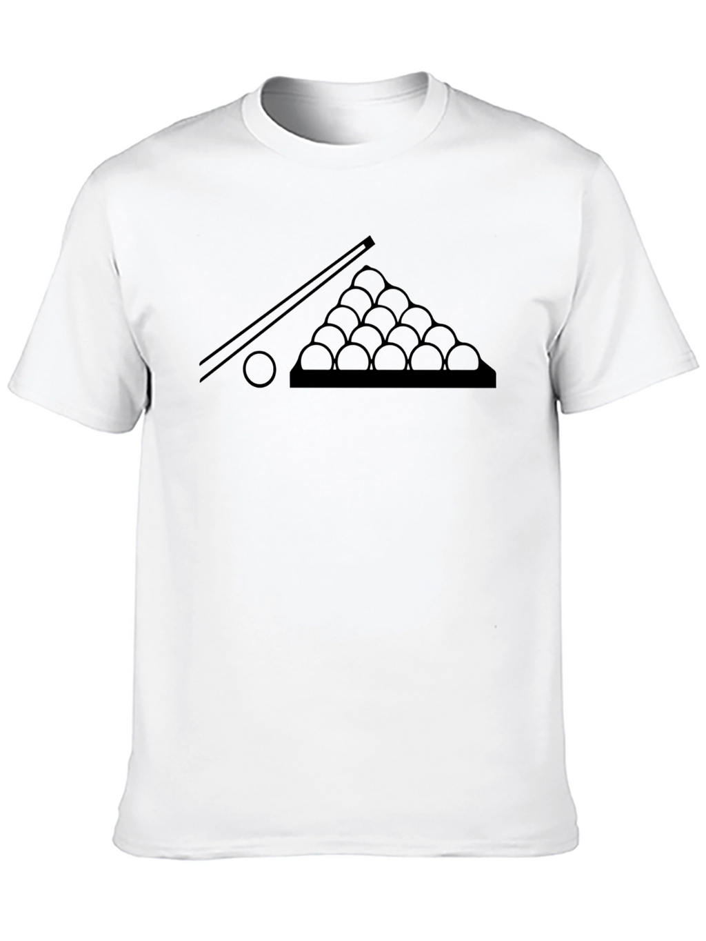 Cool Billiards T-Shirt - Black Graphic Tee