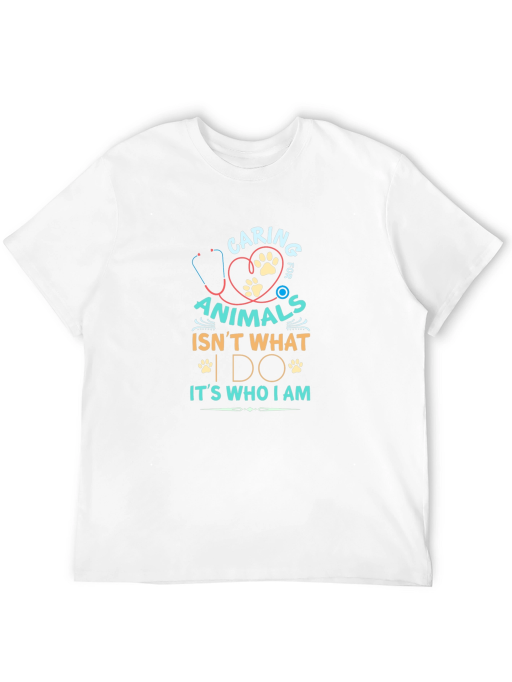 Caring for Animals Graphic T-Shirt