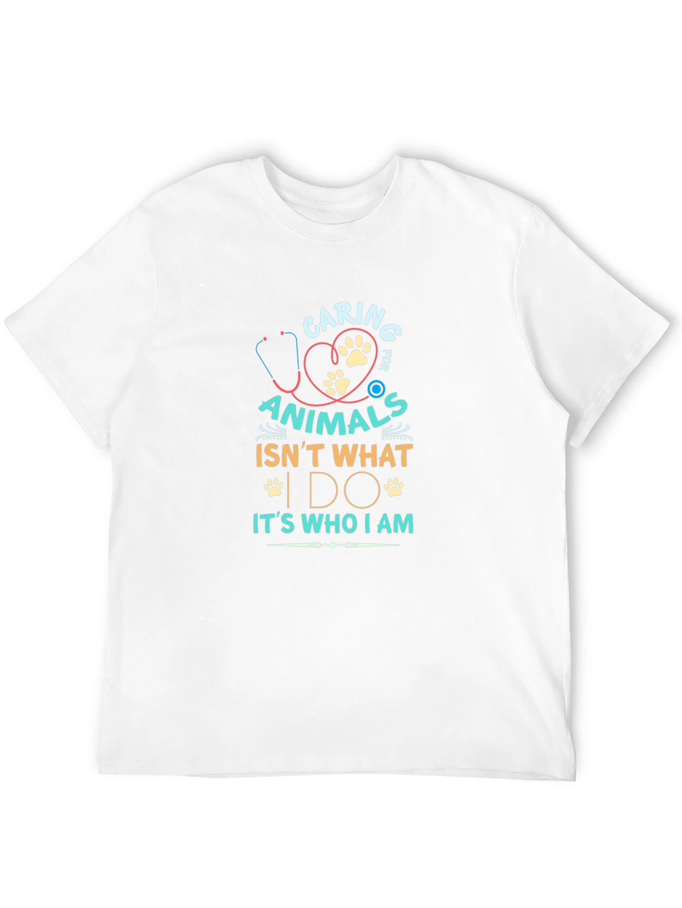 Caring for Animals Graphic T-Shirt