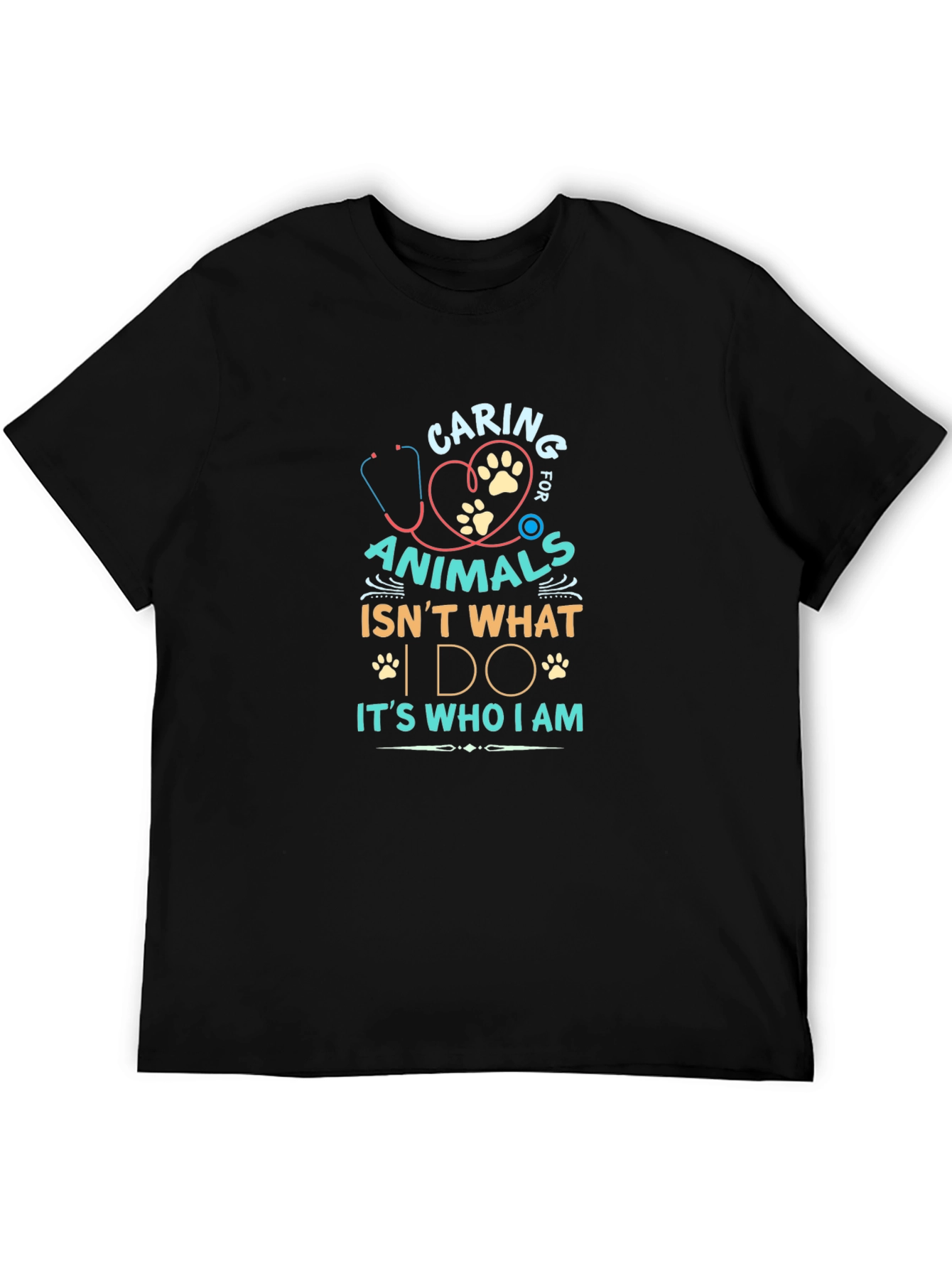 Caring for Animals Graphic T-Shirt