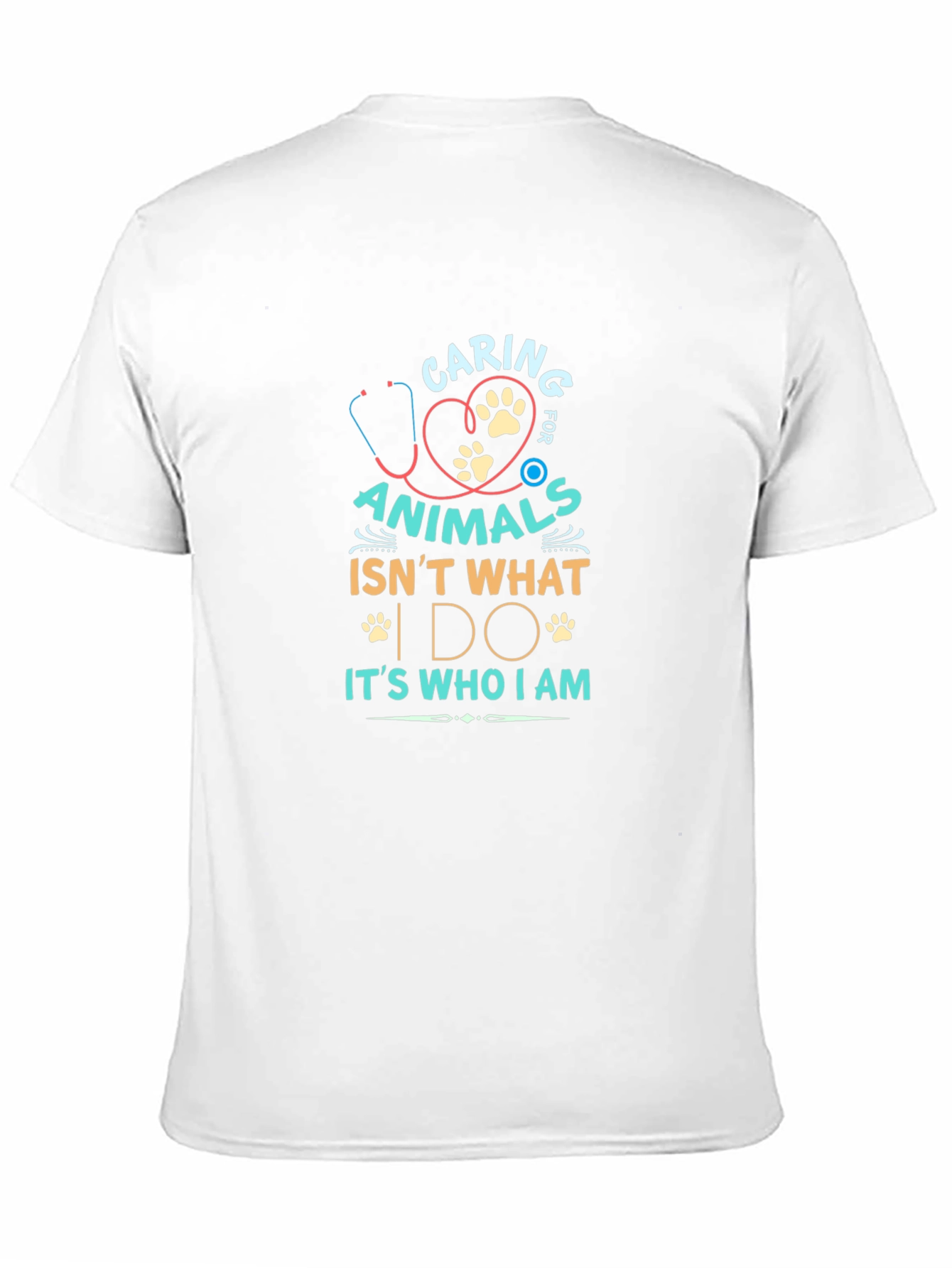 Caring for Animals Graphic T-Shirt