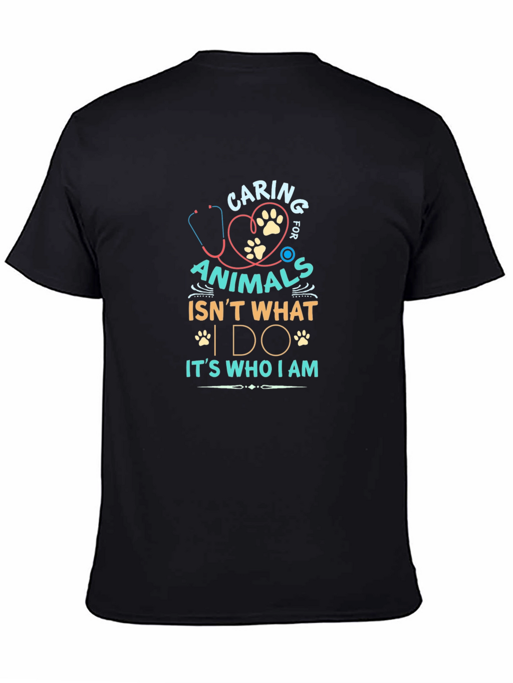 Caring for Animals Graphic T-Shirt