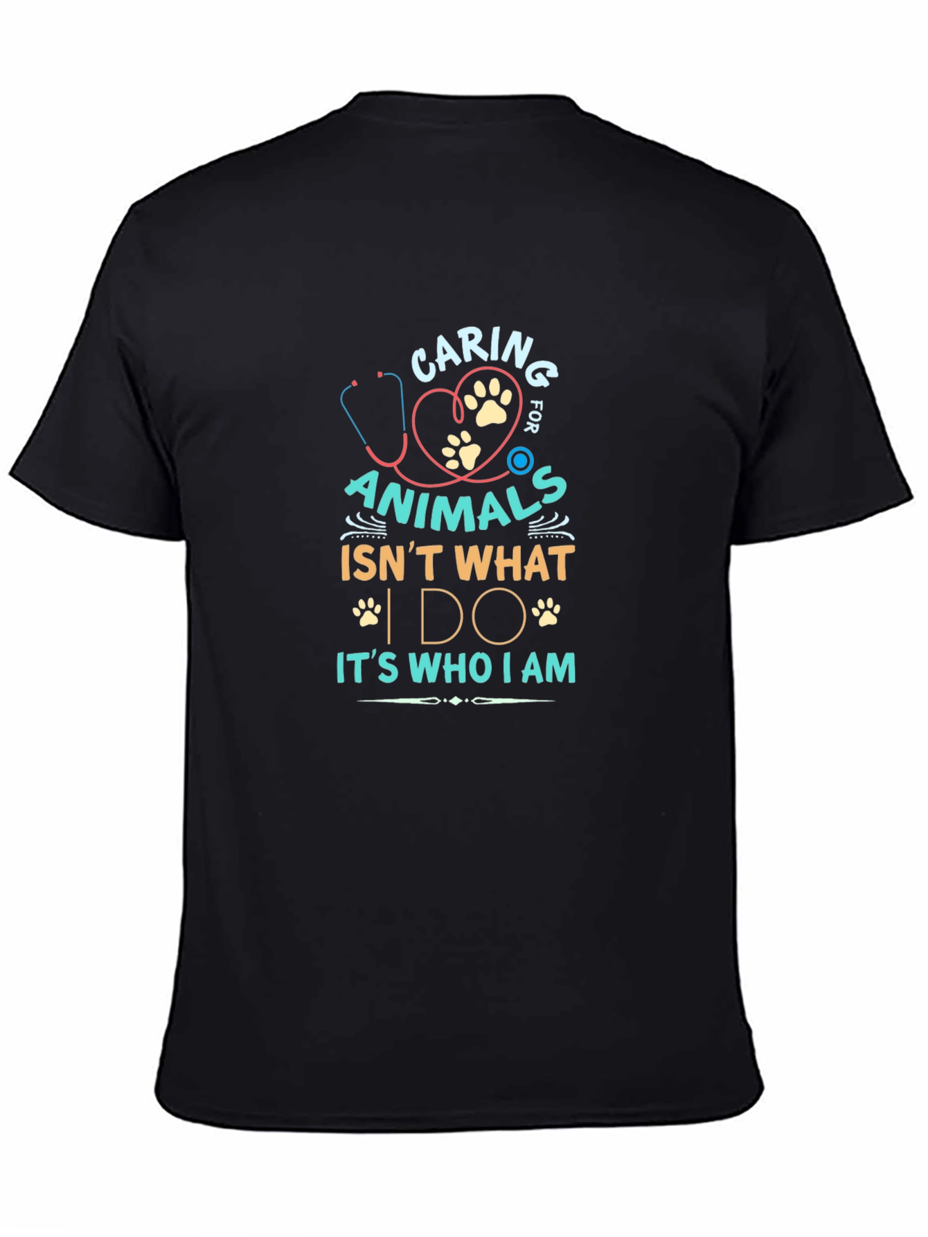 Caring for Animals Graphic T-Shirt