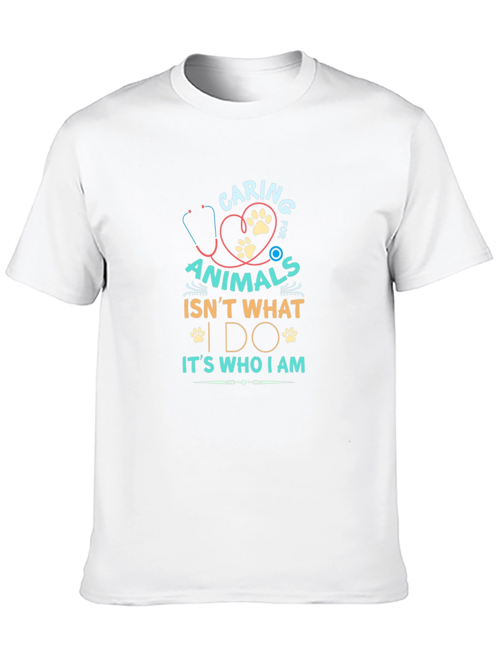 Caring for Animals Graphic T-Shirt
