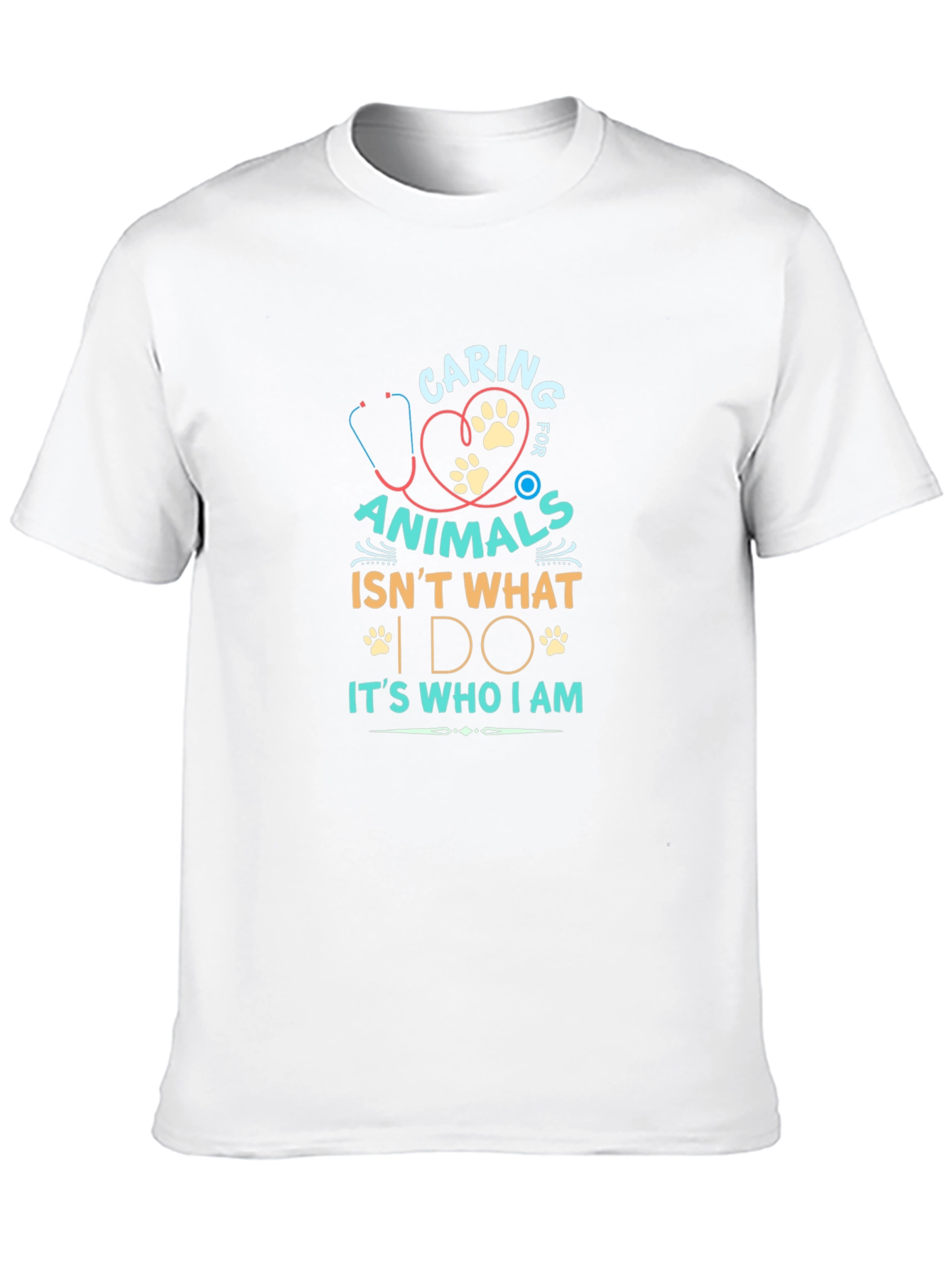 Caring for Animals Graphic T-Shirt