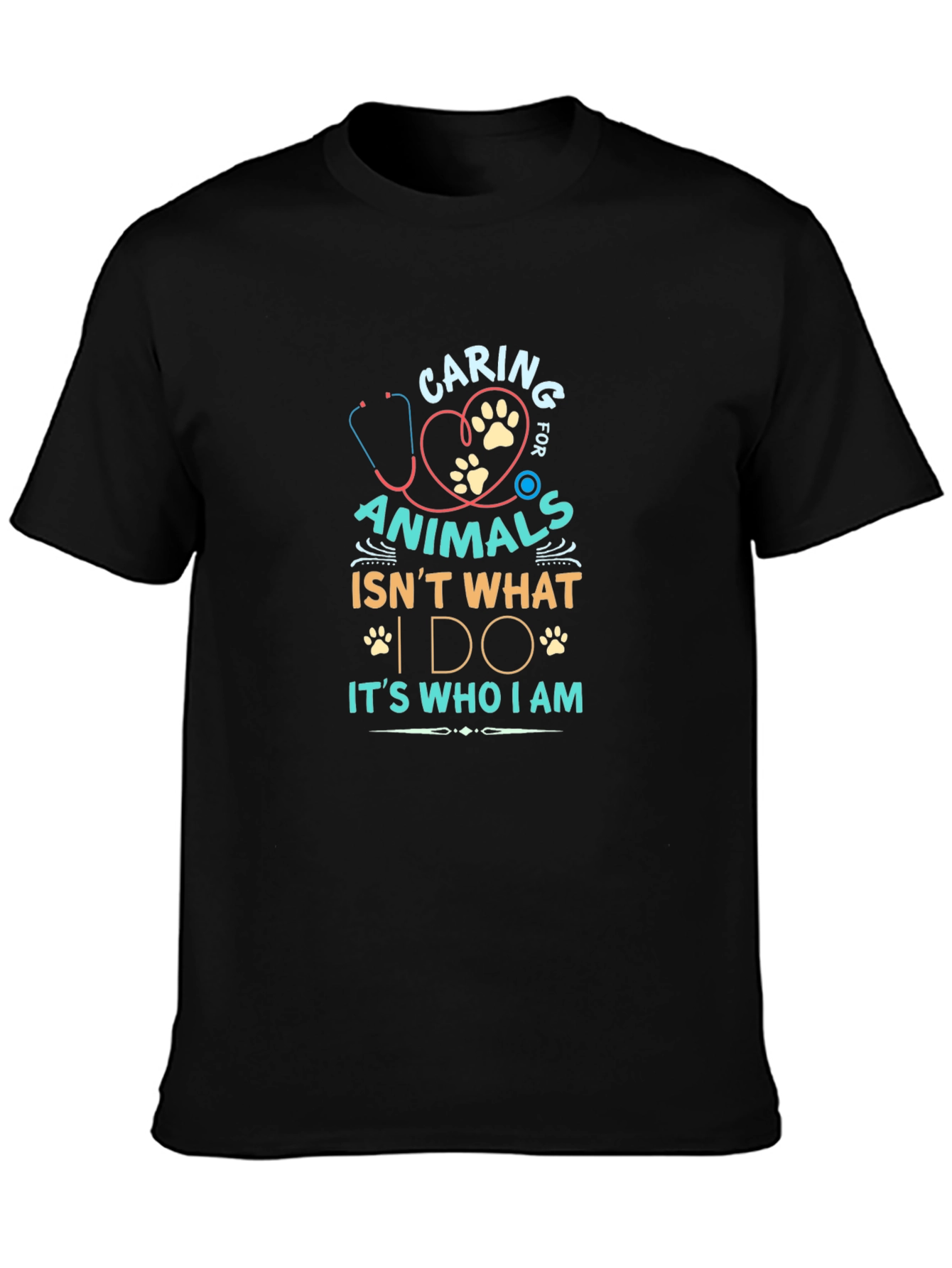 Caring for Animals Graphic T-Shirt