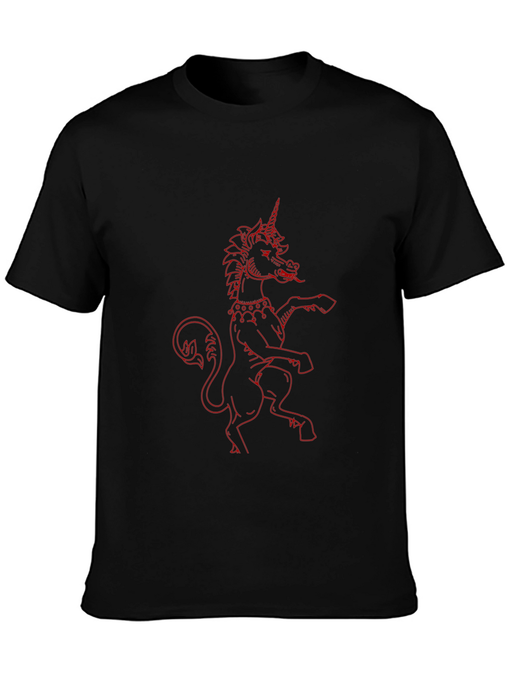 Black Unicorn Graphic T-Shirt