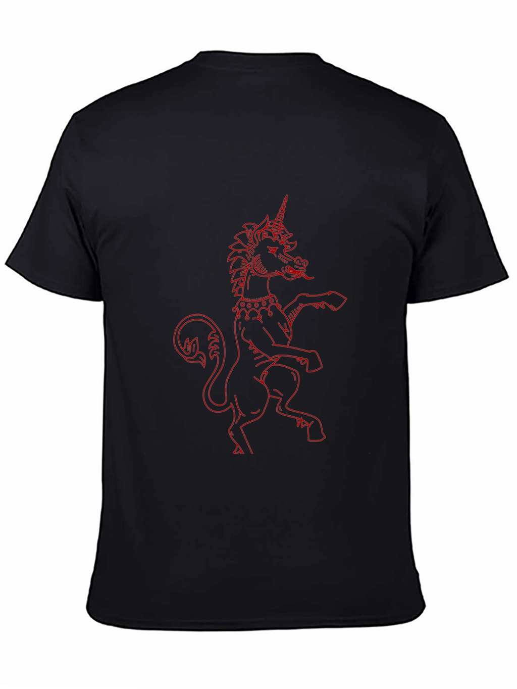 Black Unicorn Graphic T-Shirt