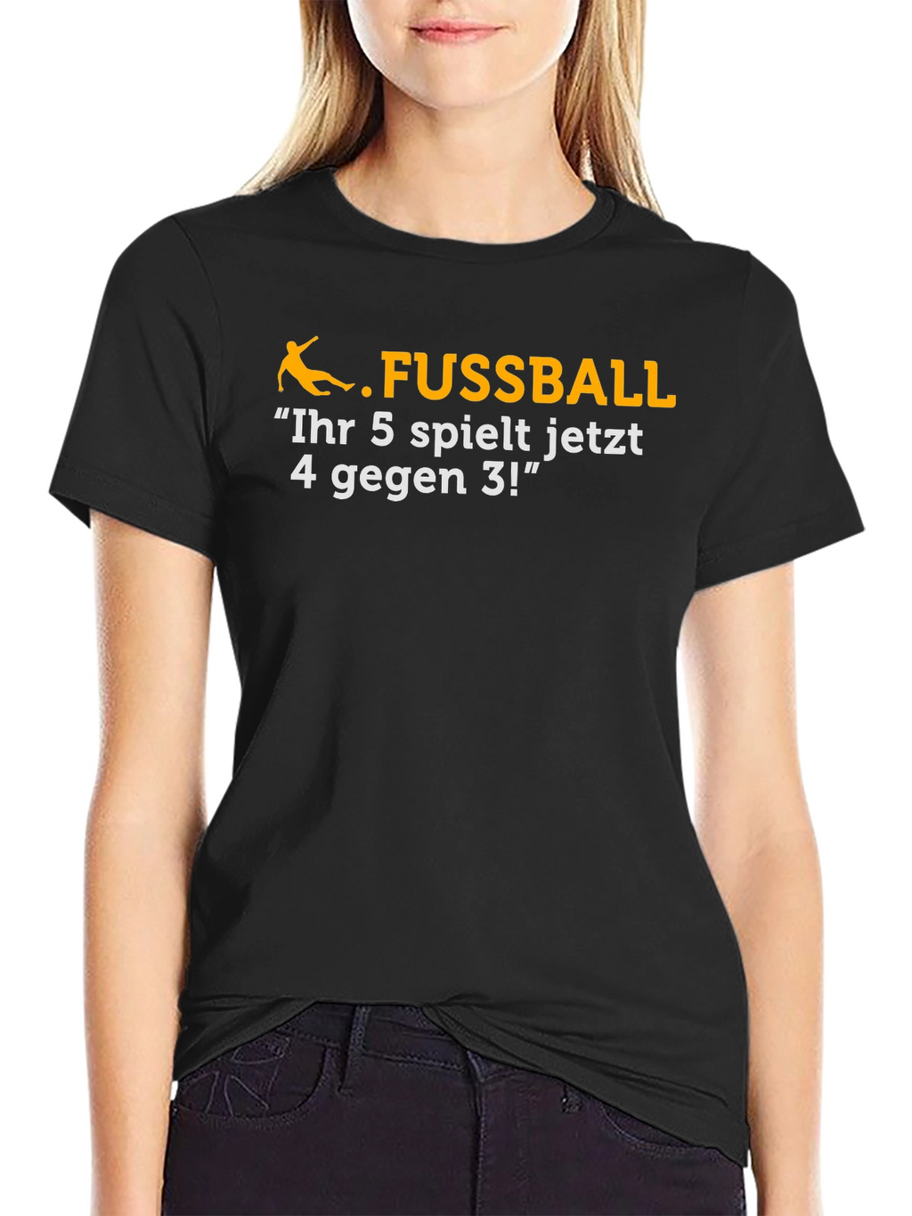 Funny Soccer T-Shirt - Ihr 5 spielt jetzt...