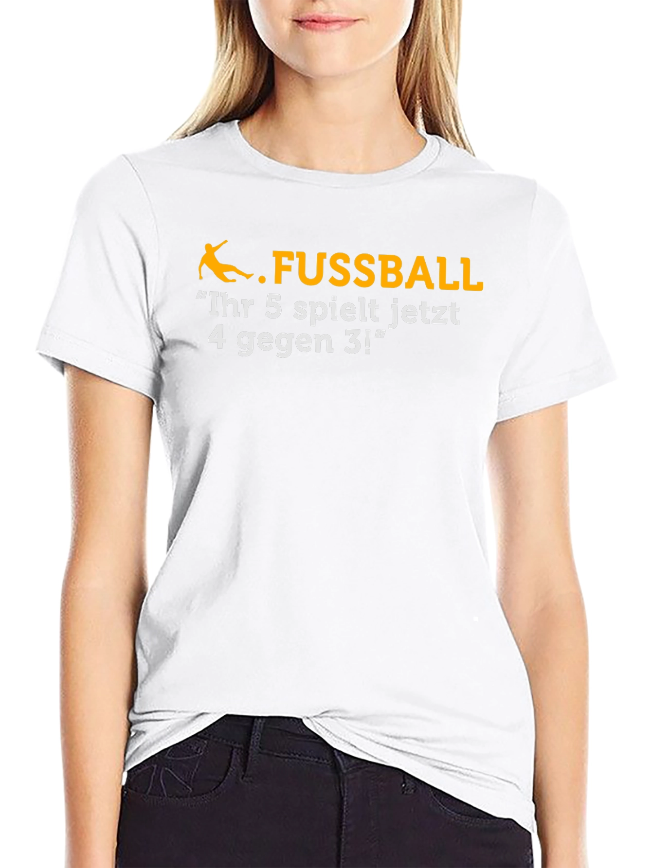 Funny Soccer T-Shirt - Ihr 5 spielt jetzt...