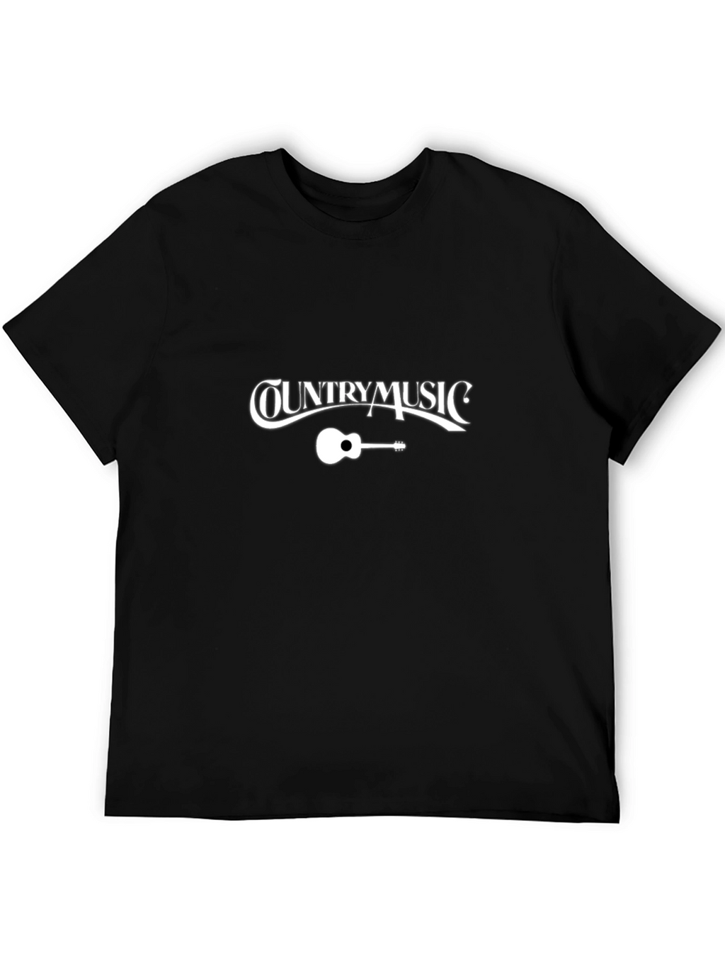 Country Music Guitar Graphic T-Shirt