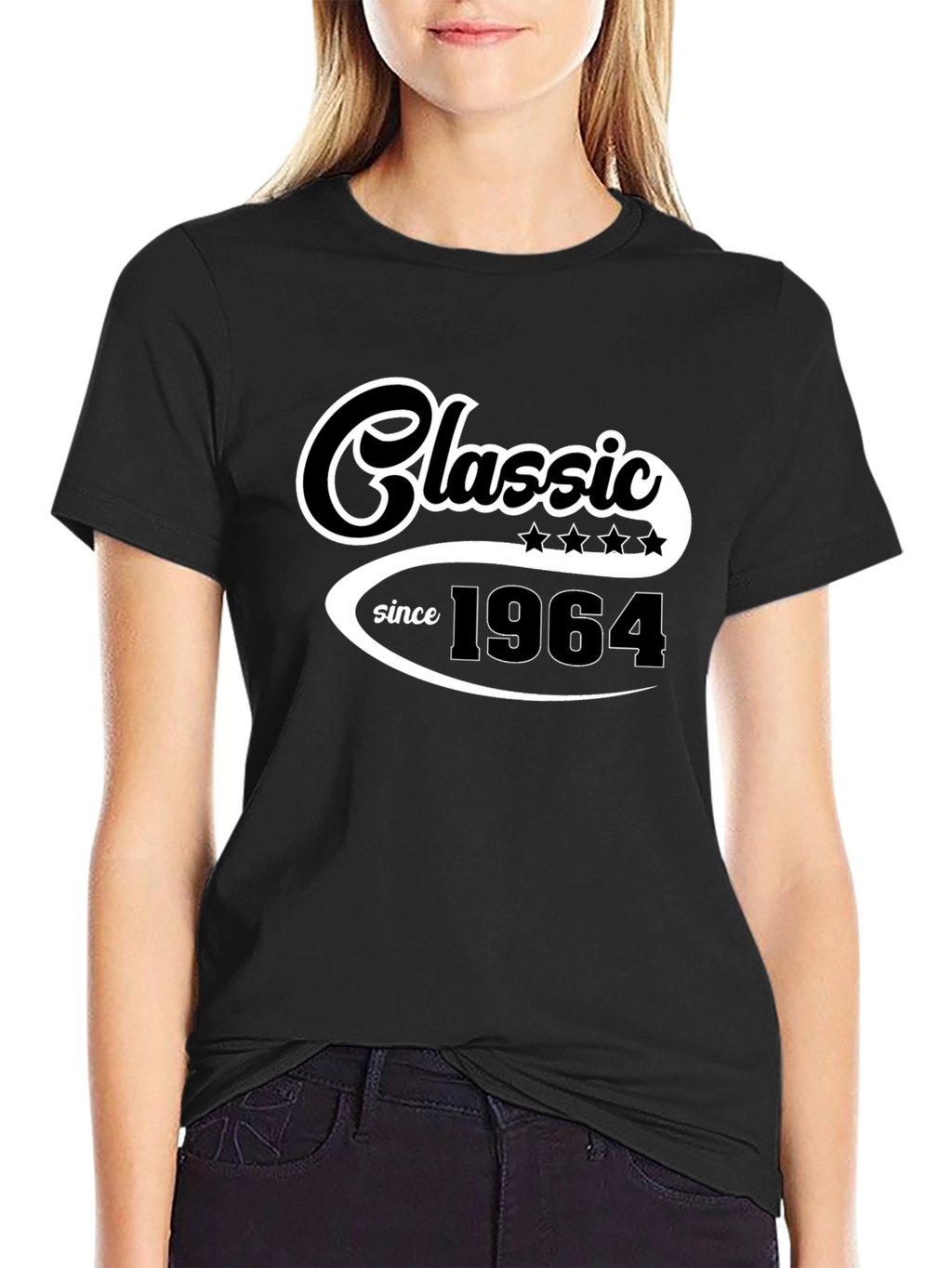 Classic Since 1964 Black Graphic Tee