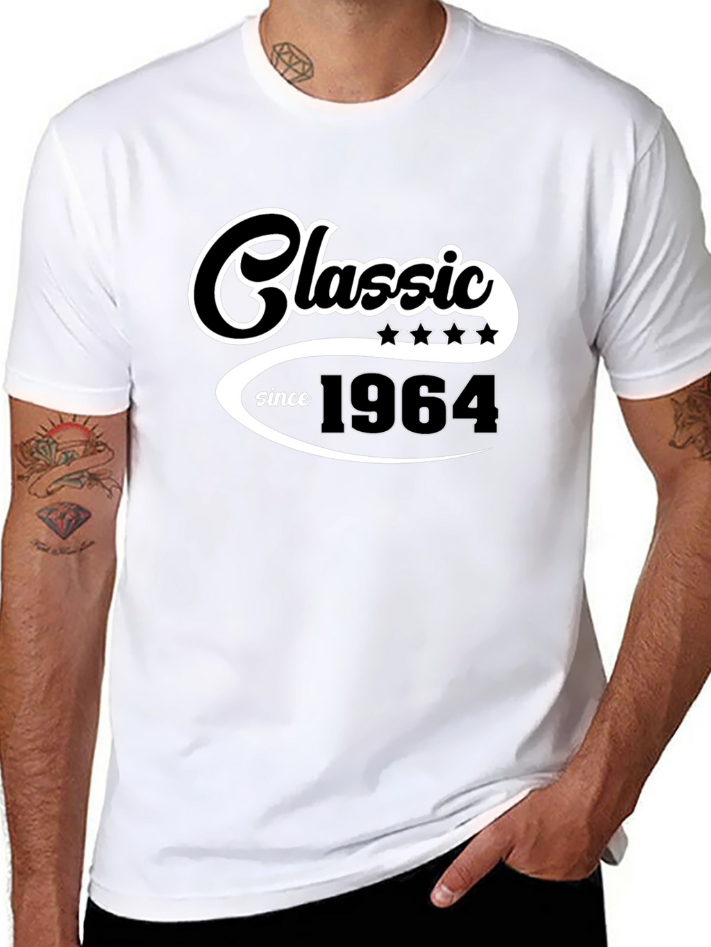 Classic Since 1964 Black Graphic Tee