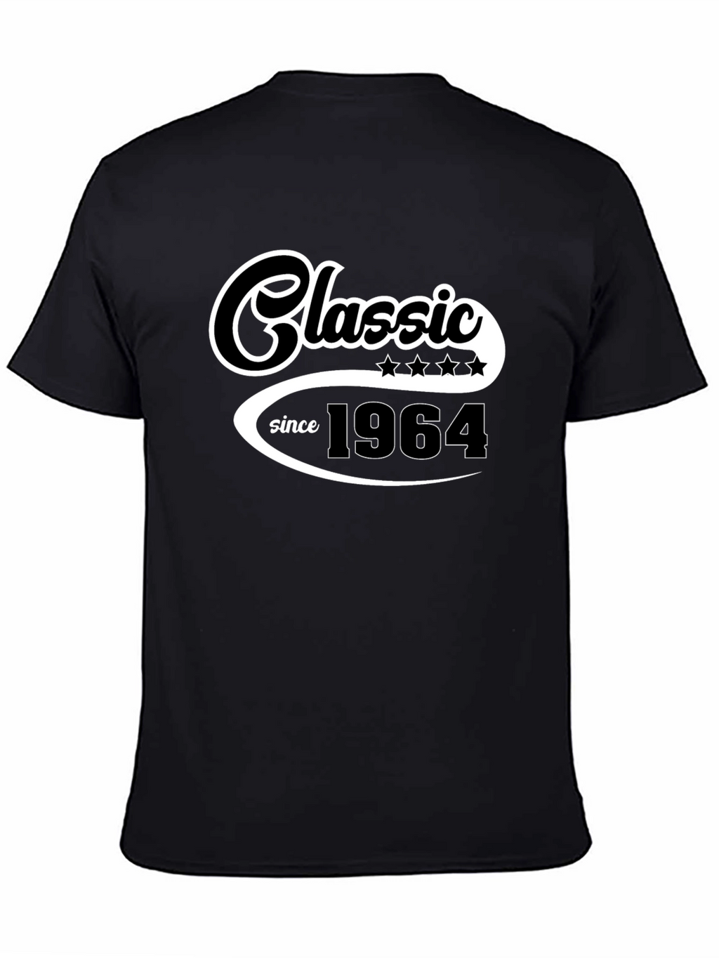Classic Since 1964 Black Graphic Tee
