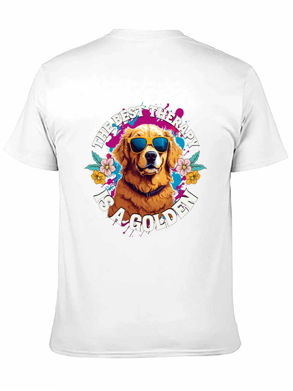 Golden Retriever Therapy T-Shirt
