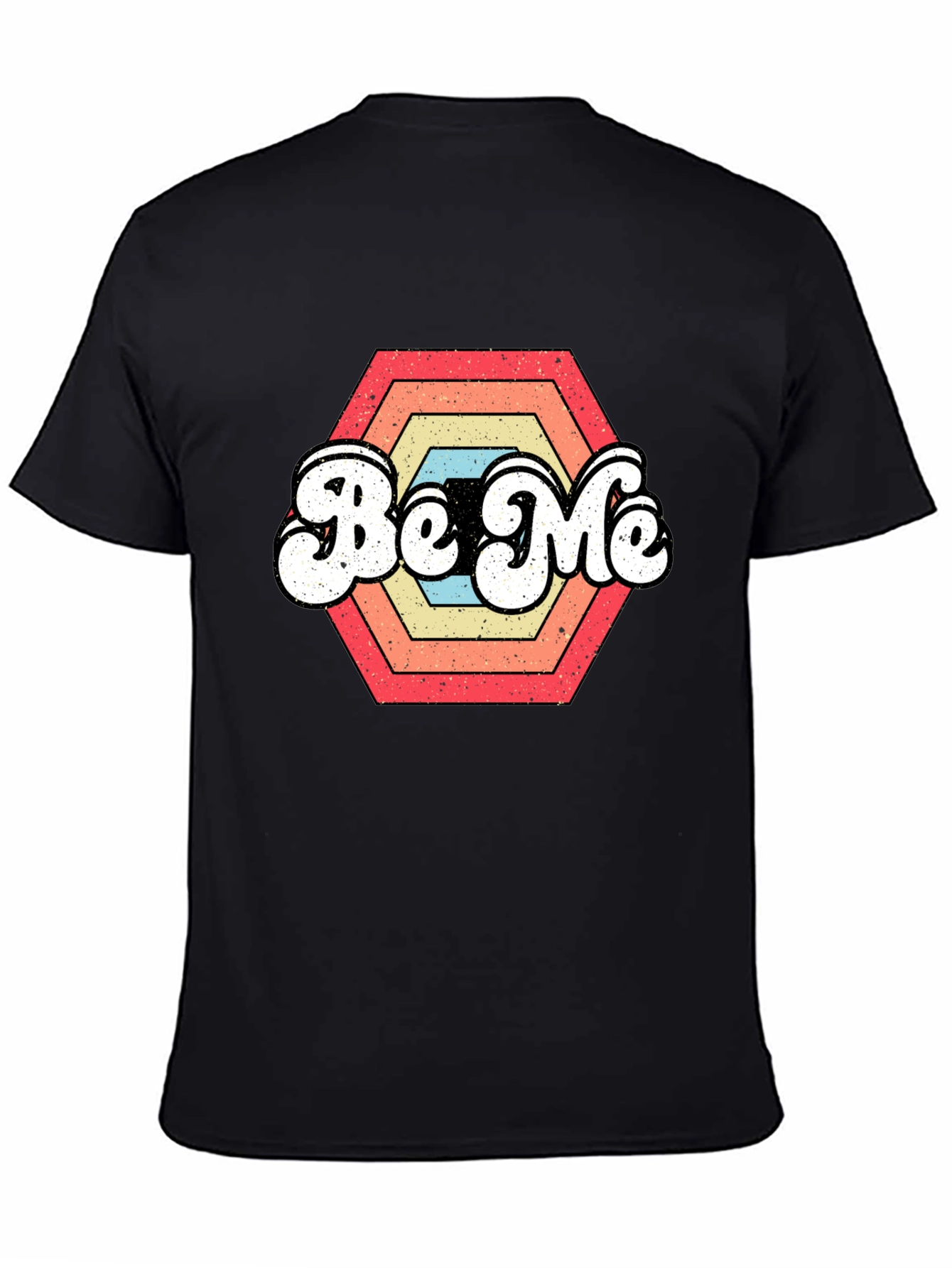 Be Me Retro Graphic T-Shirt - Vintage Style Tee
