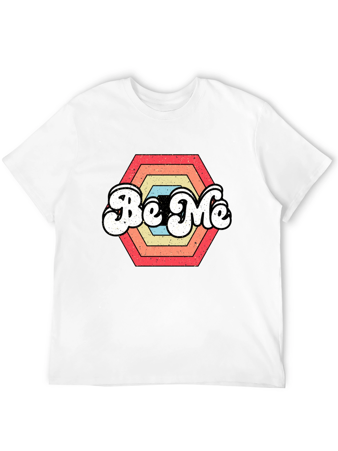 Be Me Retro Graphic T-Shirt - Vintage Style Tee