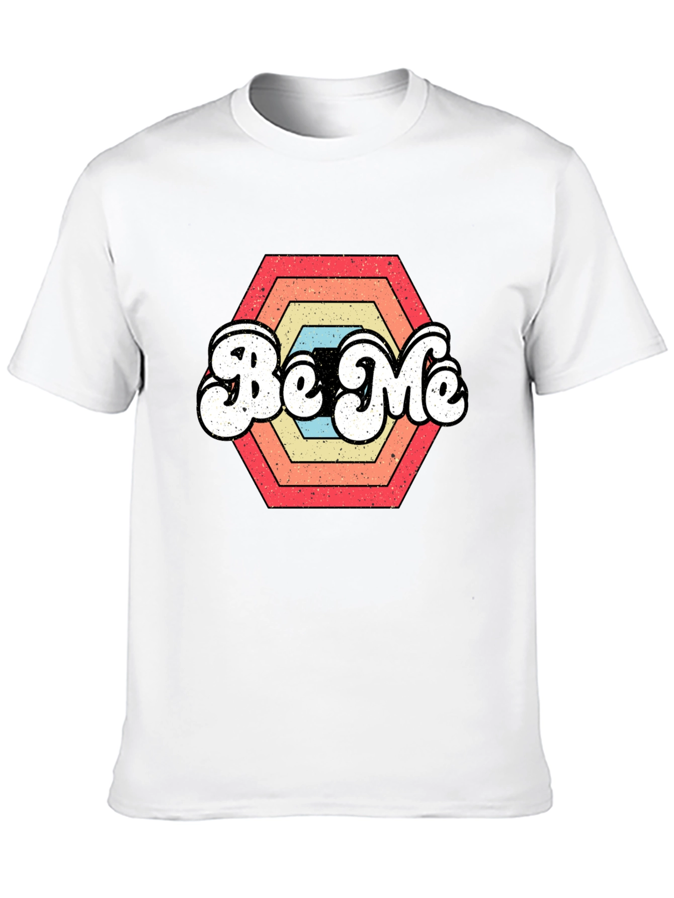 Be Me Retro Graphic T-Shirt - Vintage Style Tee