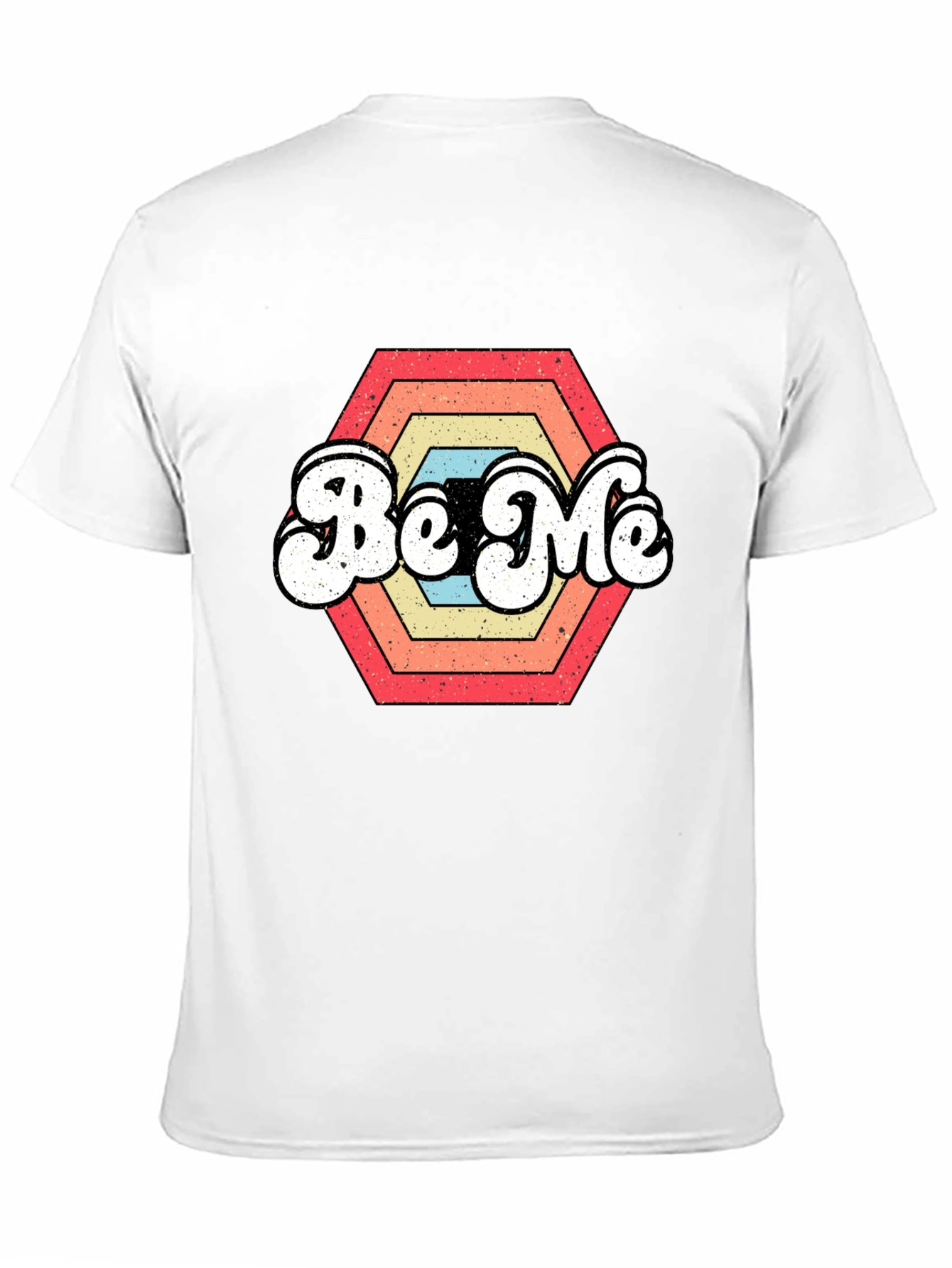 Be Me Retro Graphic T-Shirt - Vintage Style Tee