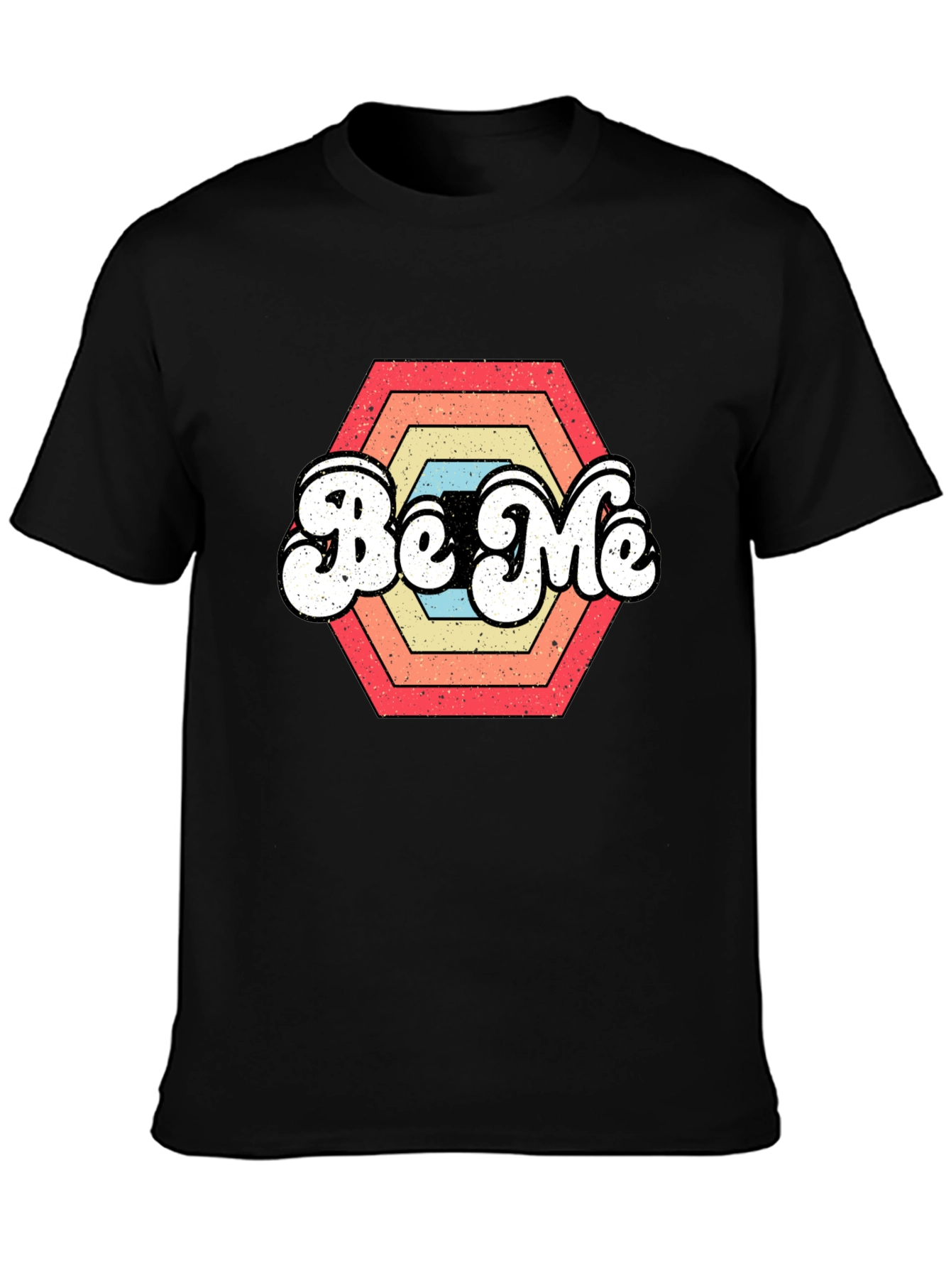 Be Me Retro Graphic T-Shirt - Vintage Style Tee