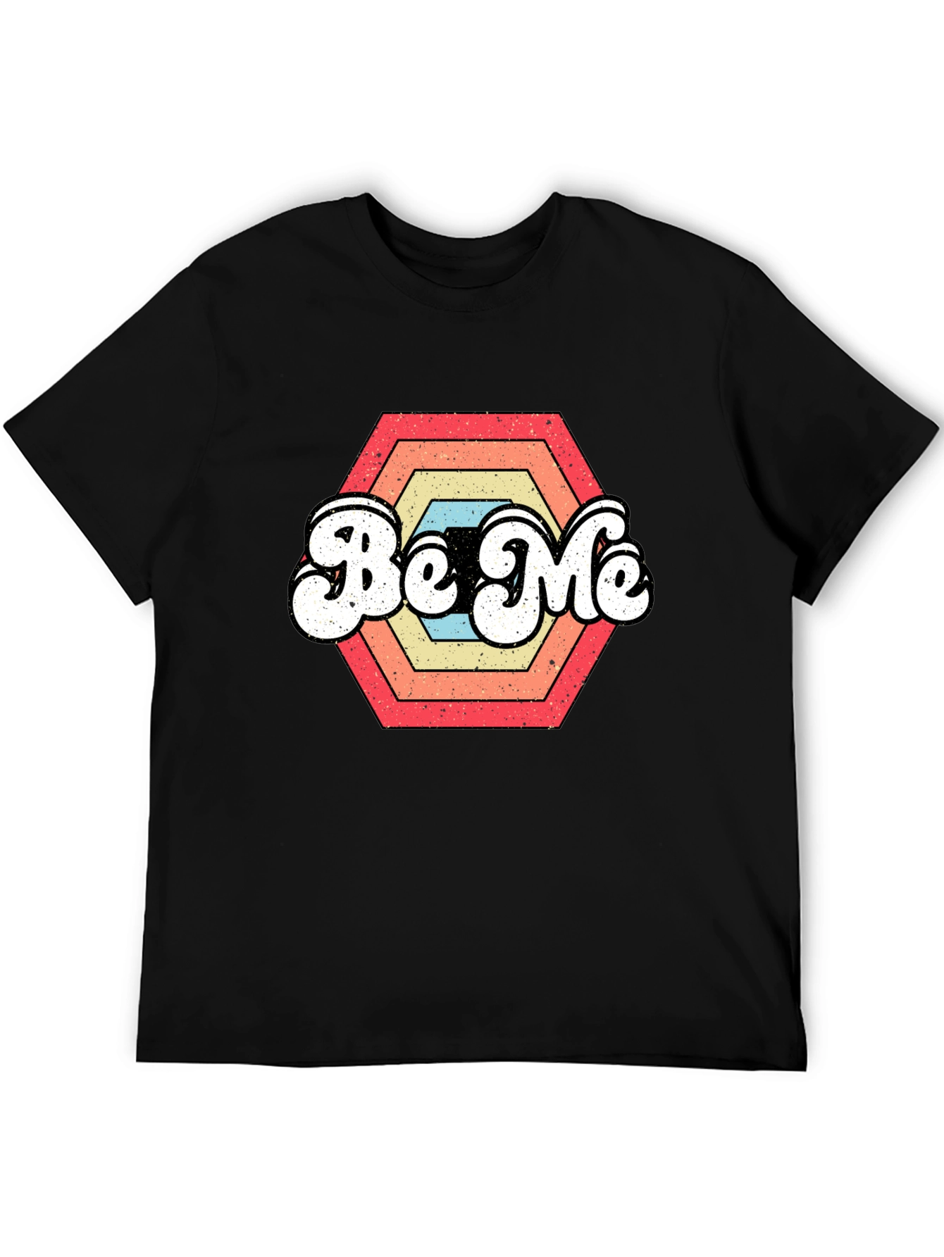 Be Me Retro Graphic T-Shirt - Vintage Style Tee