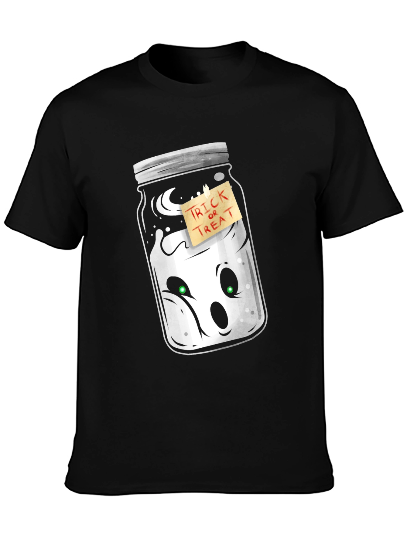 Ghost in a Jar Halloween T-Shirt