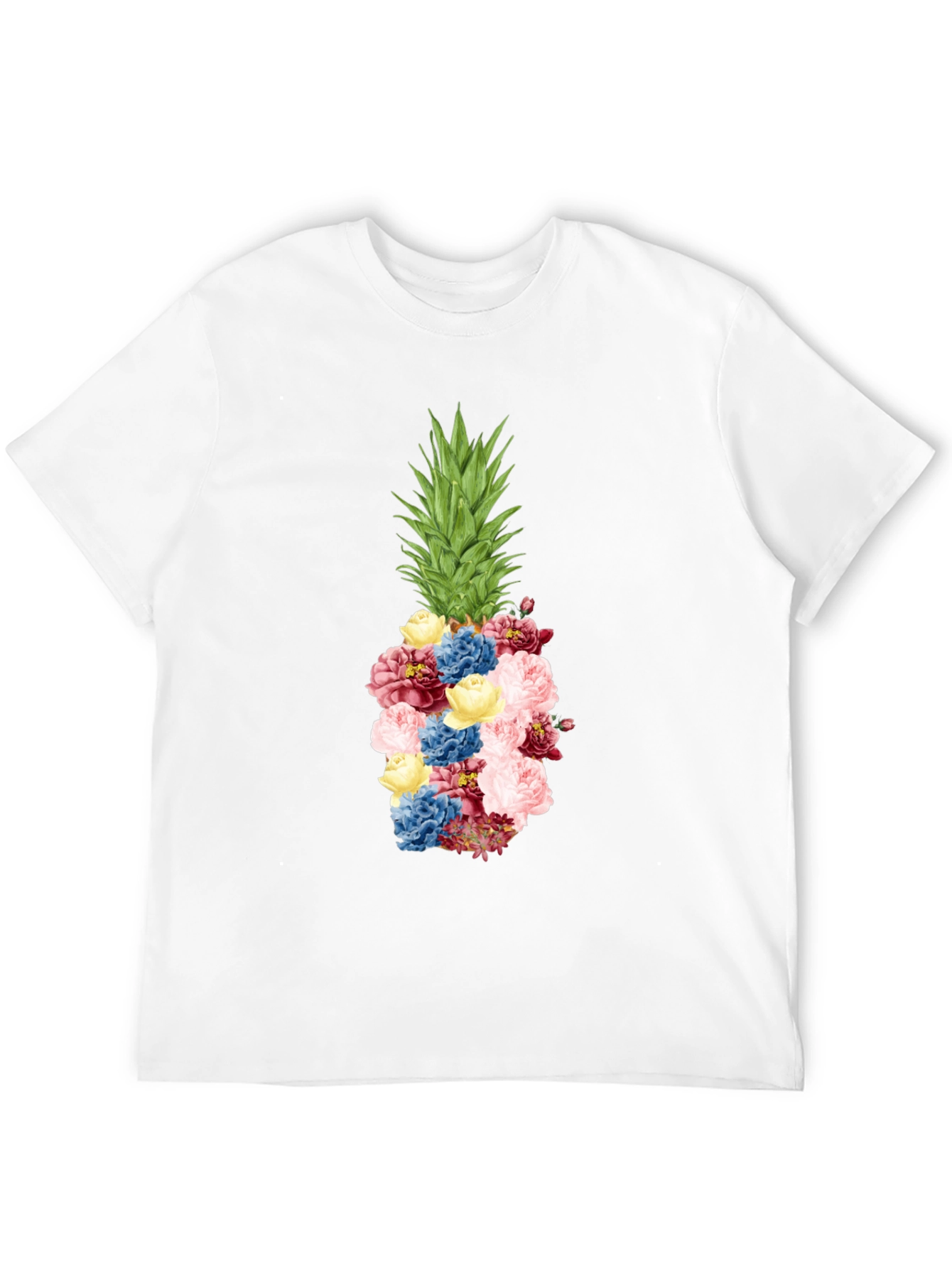 Floral Pineapple Graphic Tee