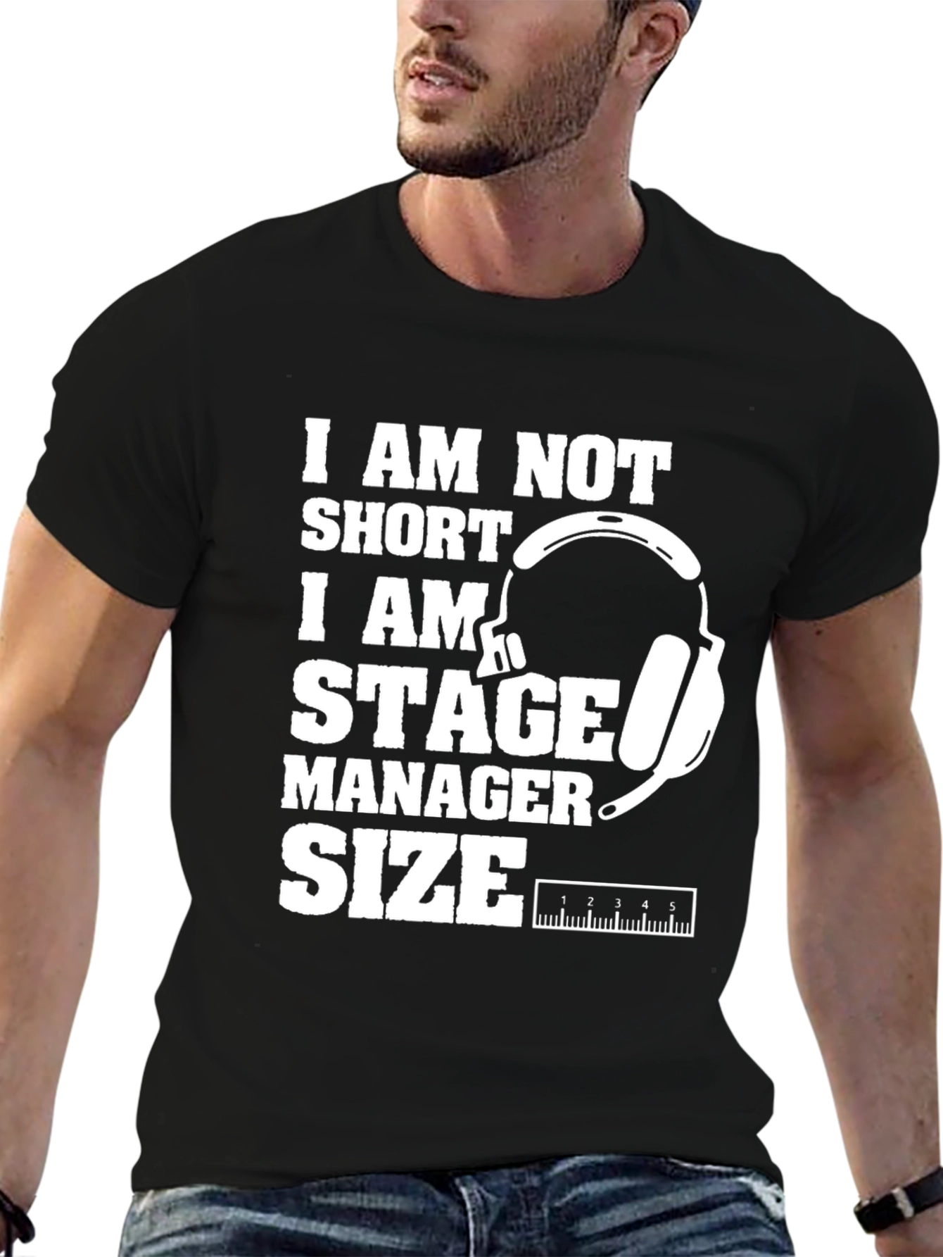 Stage Manager Size Graphic T-Shirt