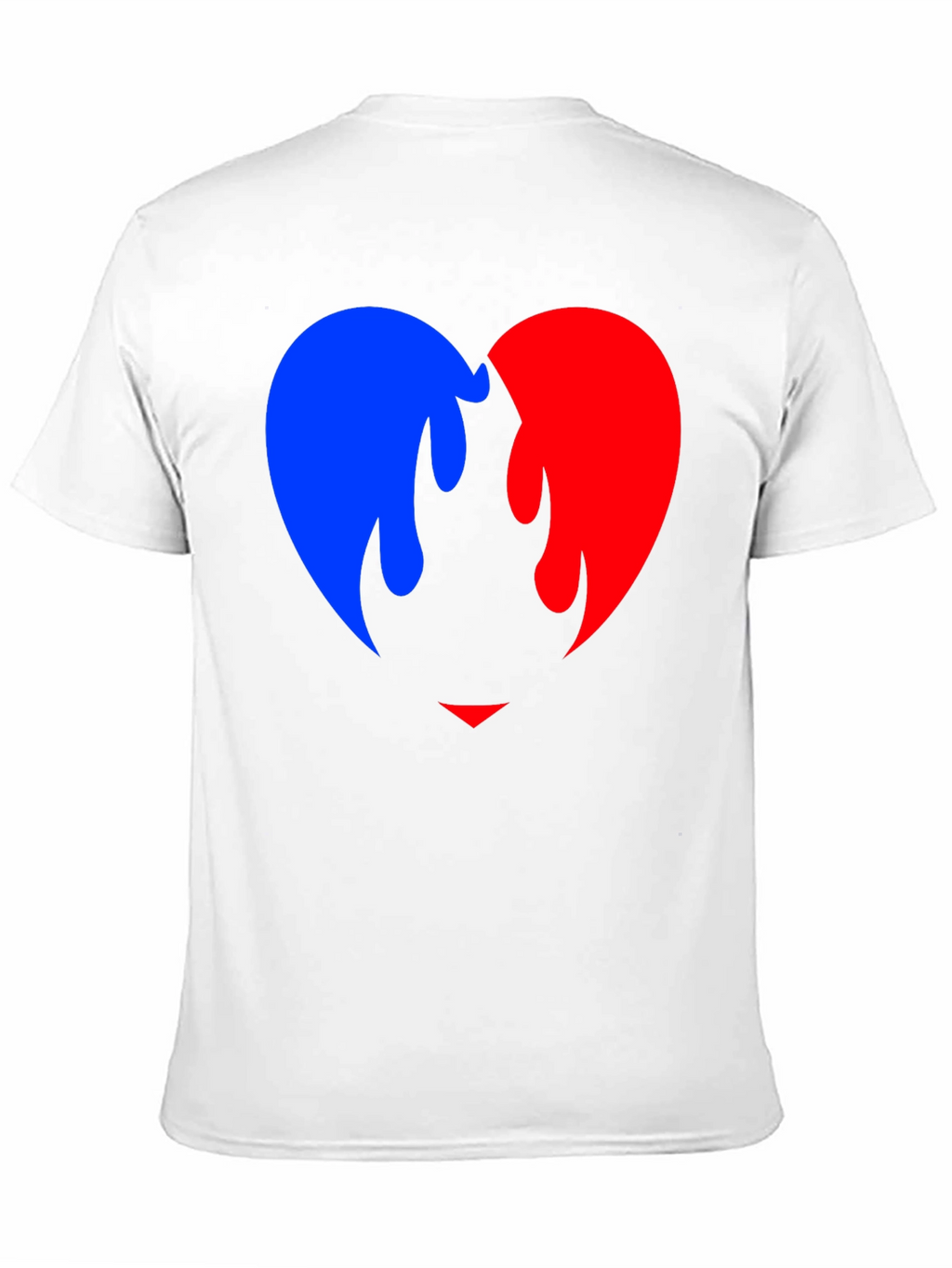 Flaming Heart Graphic Black T-Shirt