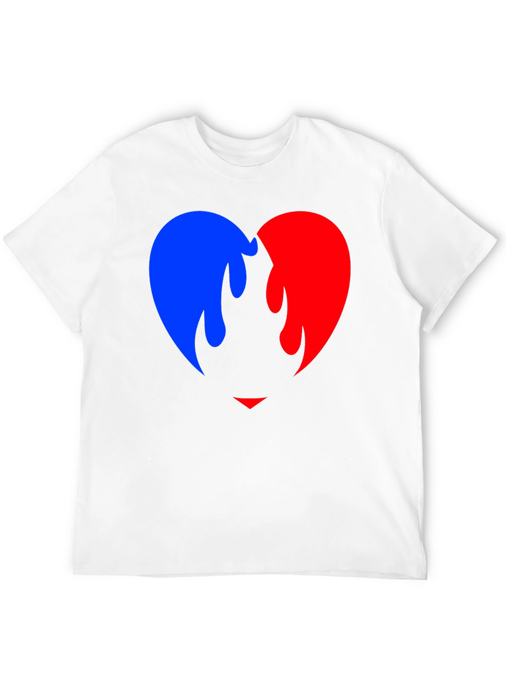 Flaming Heart Graphic Black T-Shirt