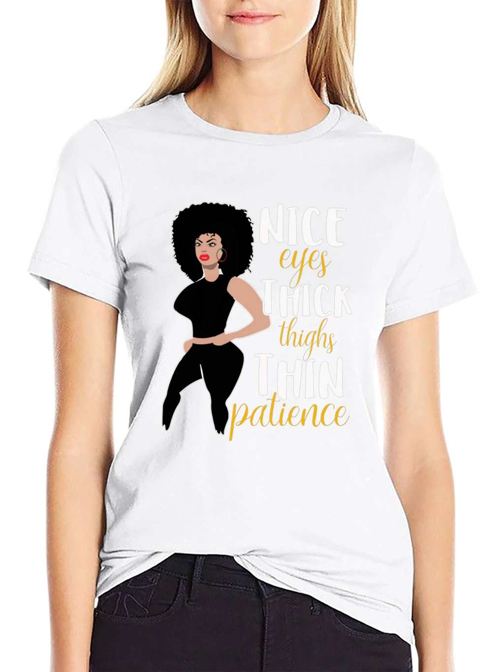 Nice Eyes Thick Thighs T-Shirt