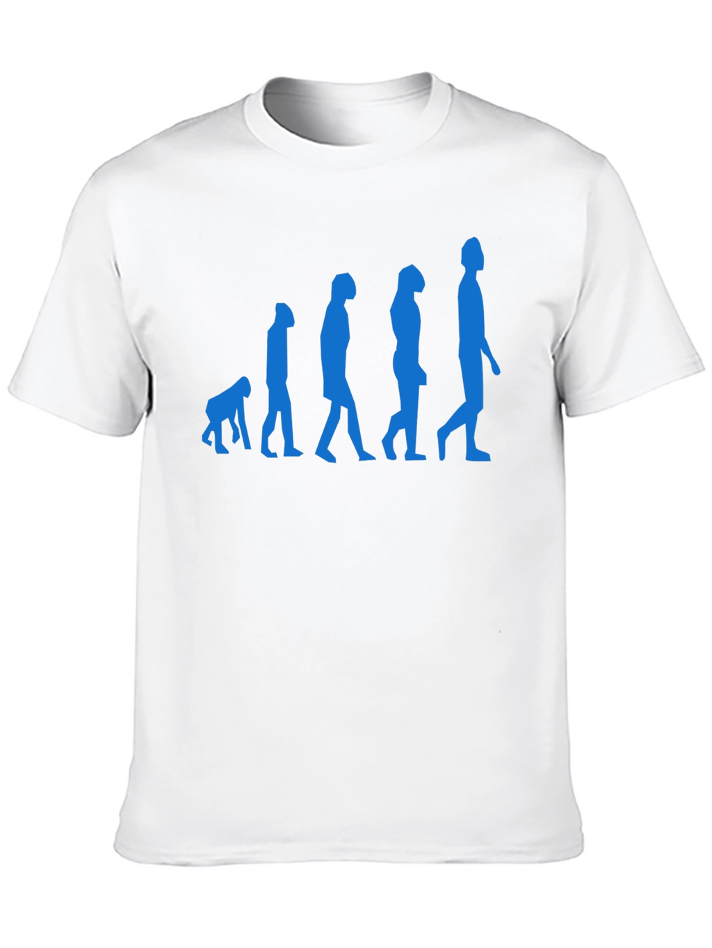 Evolution of Man Black Graphic Tee