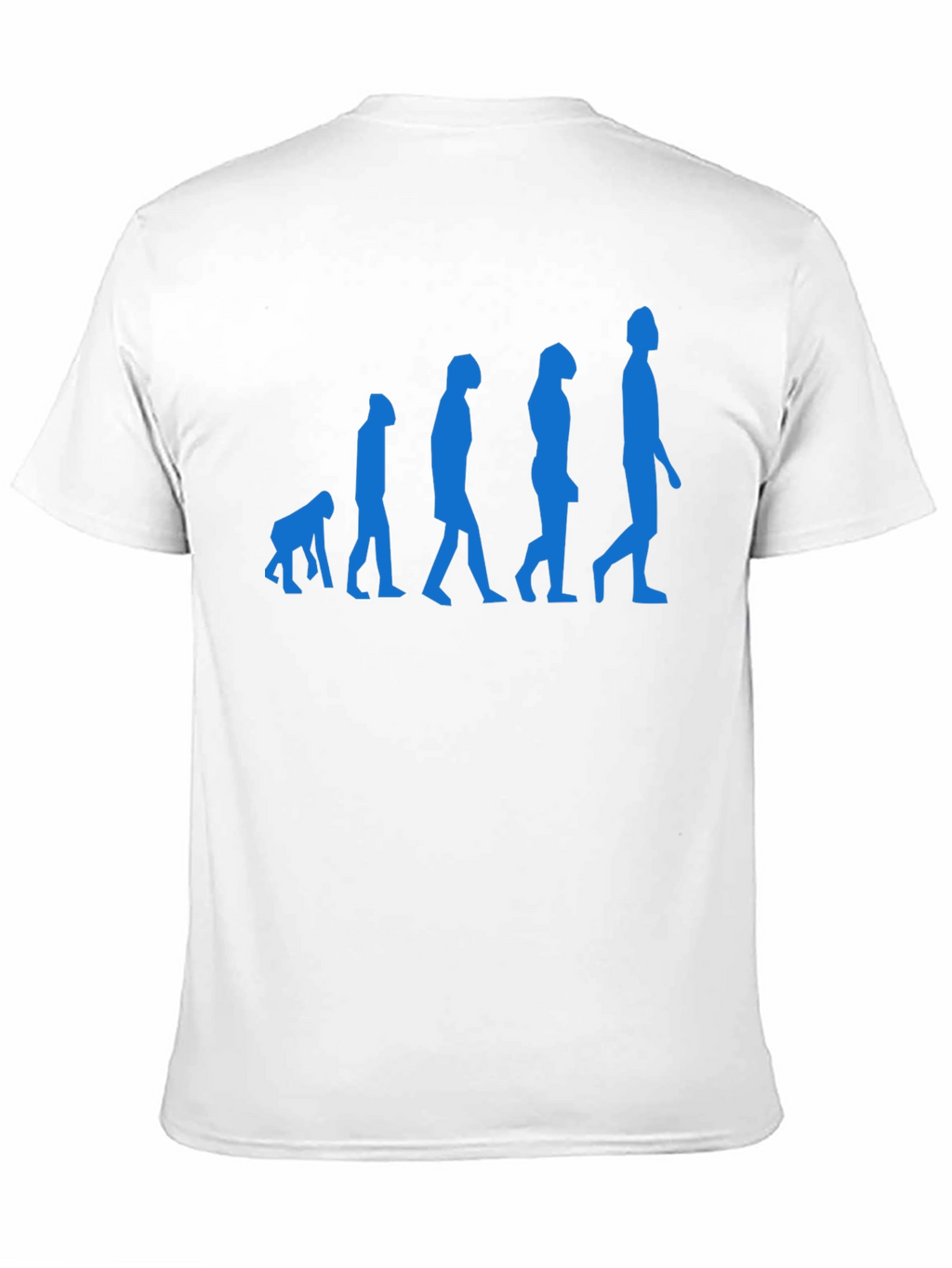 Evolution of Man Black Graphic Tee