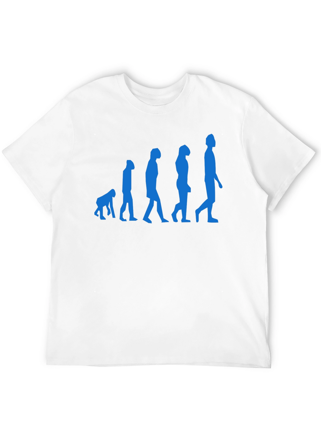 Evolution of Man Black Graphic Tee