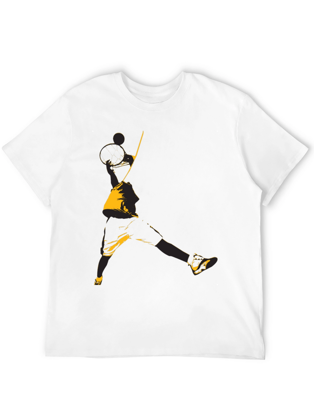 Black Basketball Graphic Tee