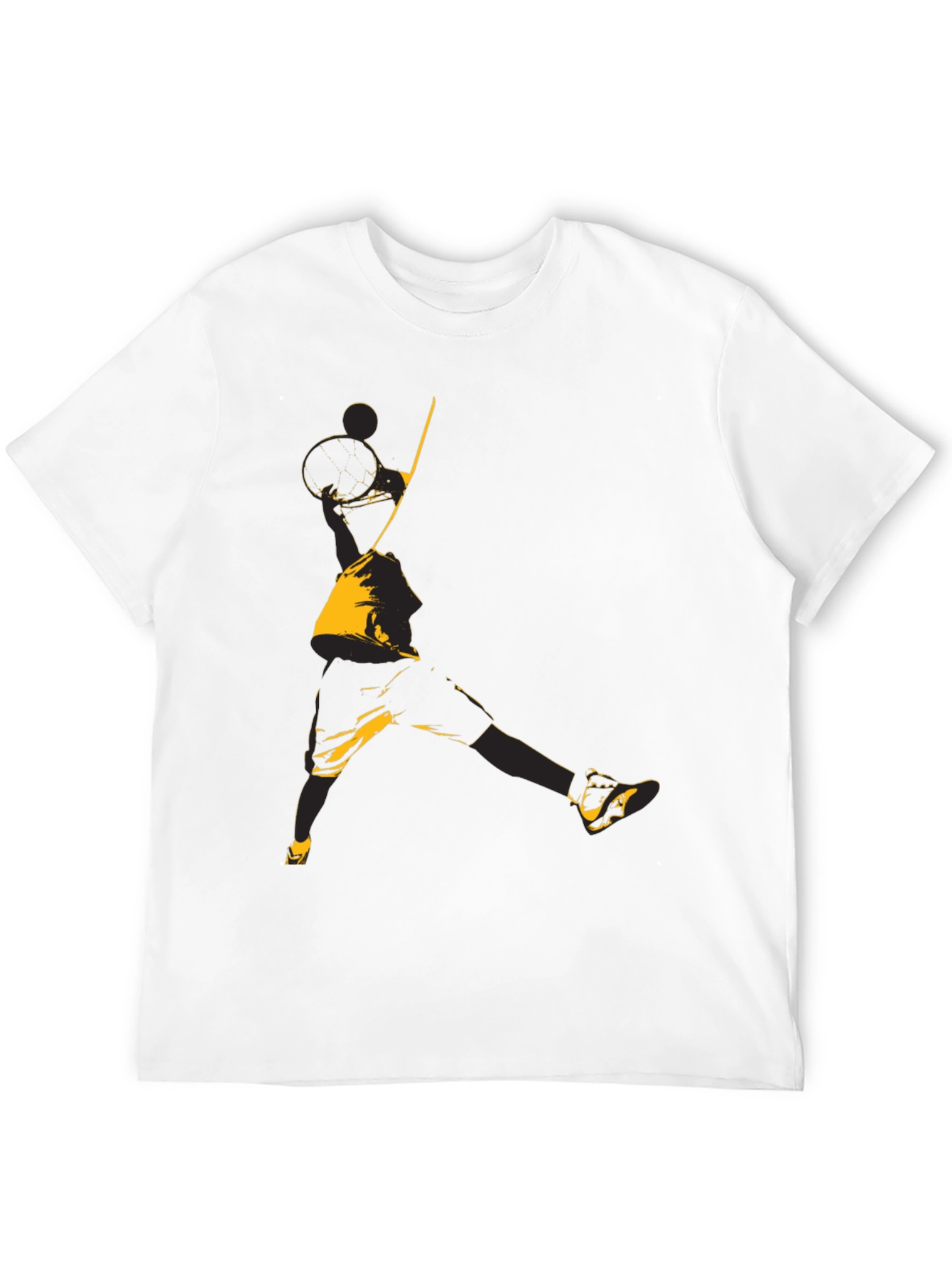 Black Basketball Graphic Tee