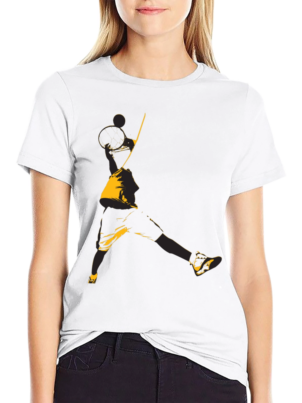 Black Basketball Graphic Tee