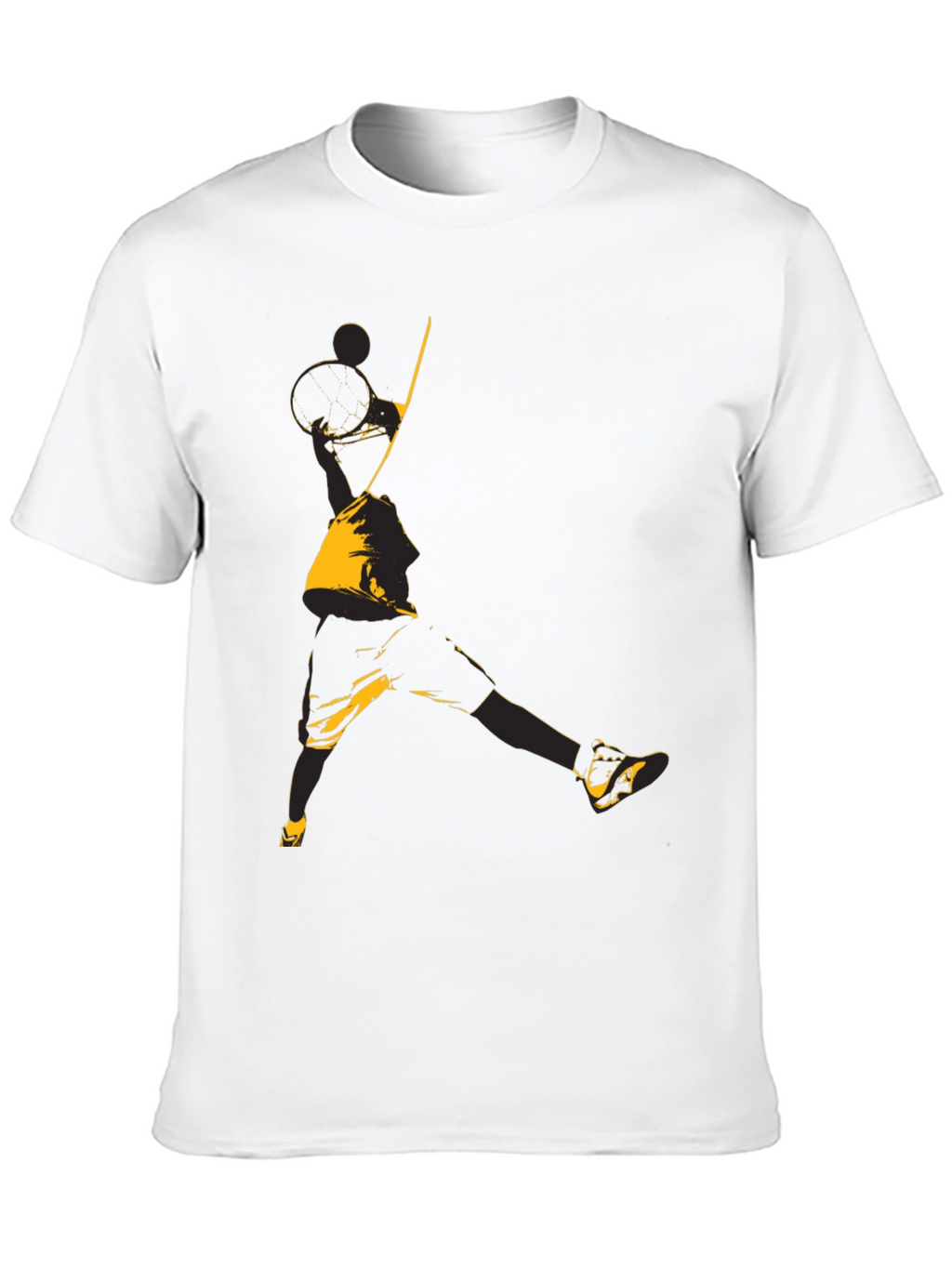 Black Basketball Graphic Tee