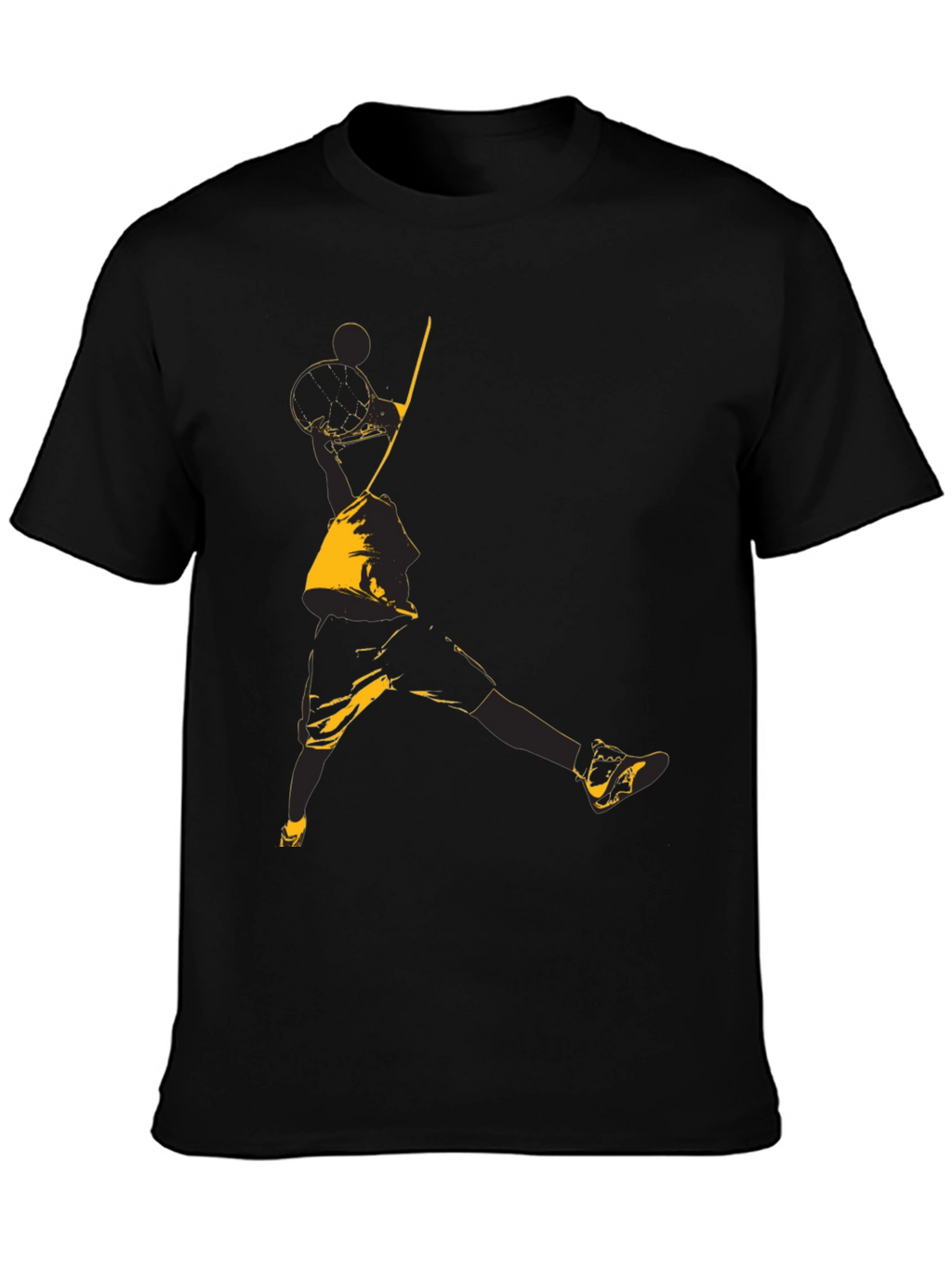 Black Basketball Graphic Tee
