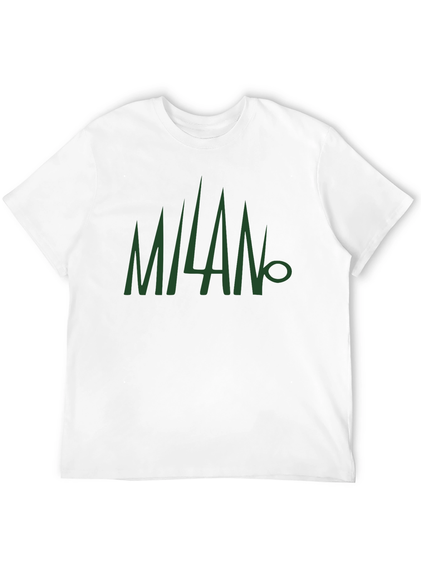 Milan Graphic Tee - Black Casual Style
