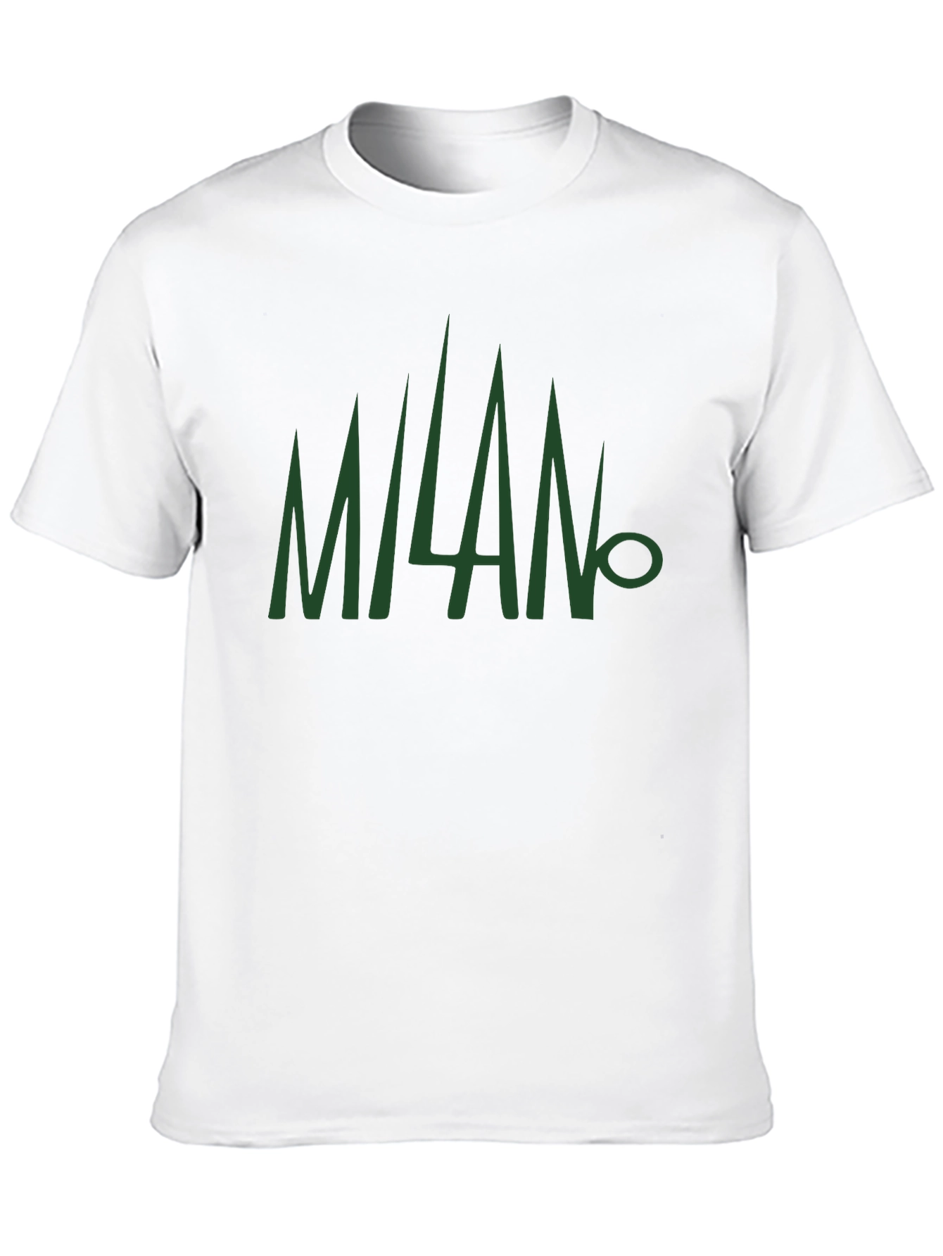 Milan Graphic Tee - Black Casual Style